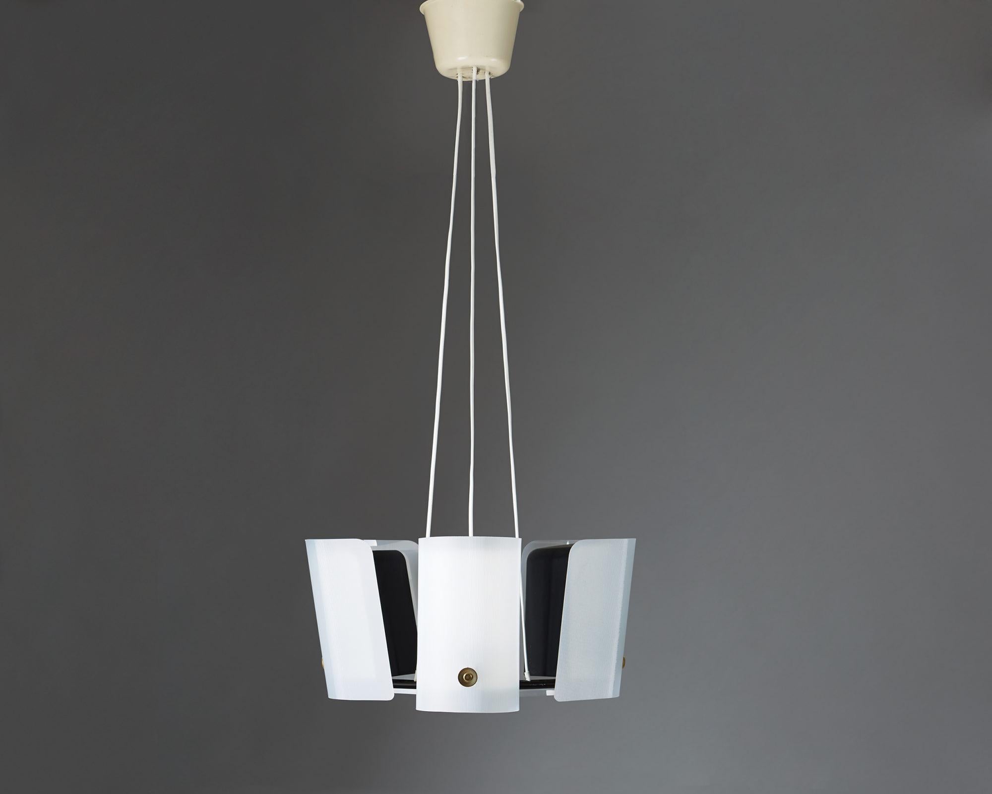 Swedish Ceiling Lamp Anonymous, Sweden, 1960s For Sale