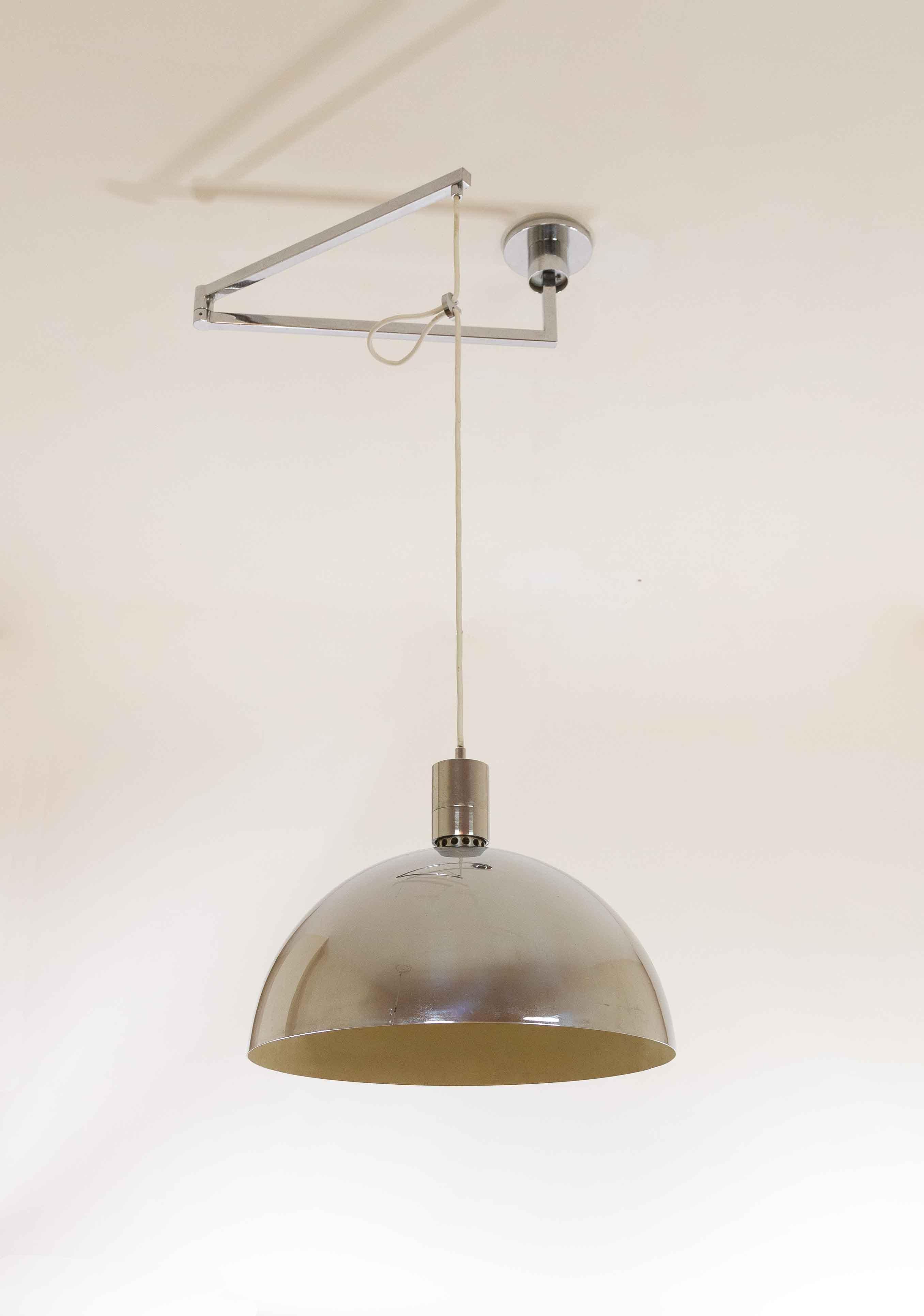 Mid-Century Modern Ceiling Lamp AS41Z by Franco Albini, Franca Helg & Antonio Piva for Sirrah, 1970 For Sale