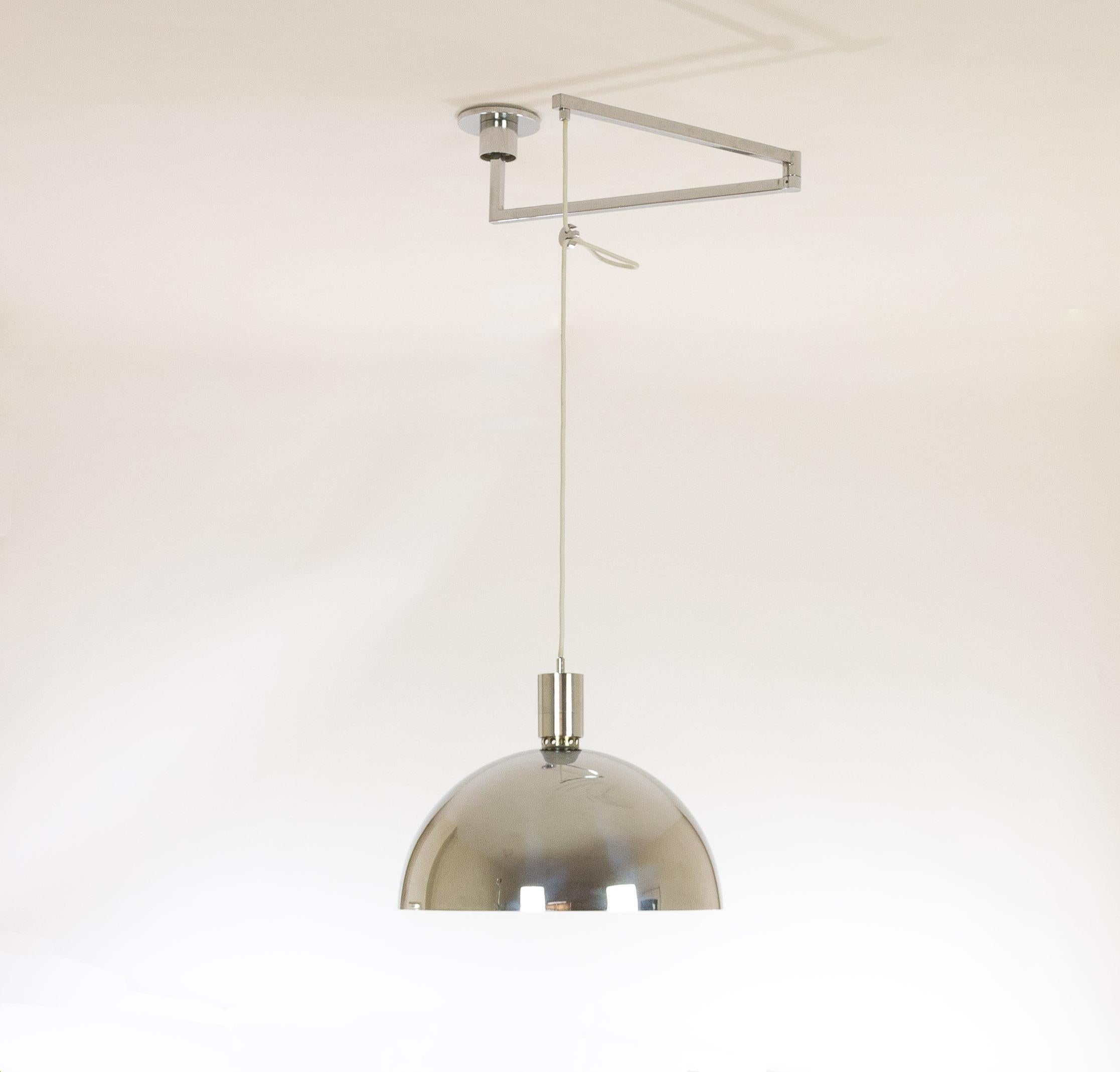 Polychromed Ceiling Lamp AS41Z by Franco Albini, Franca Helg & Antonio Piva for Sirrah, 1970 For Sale