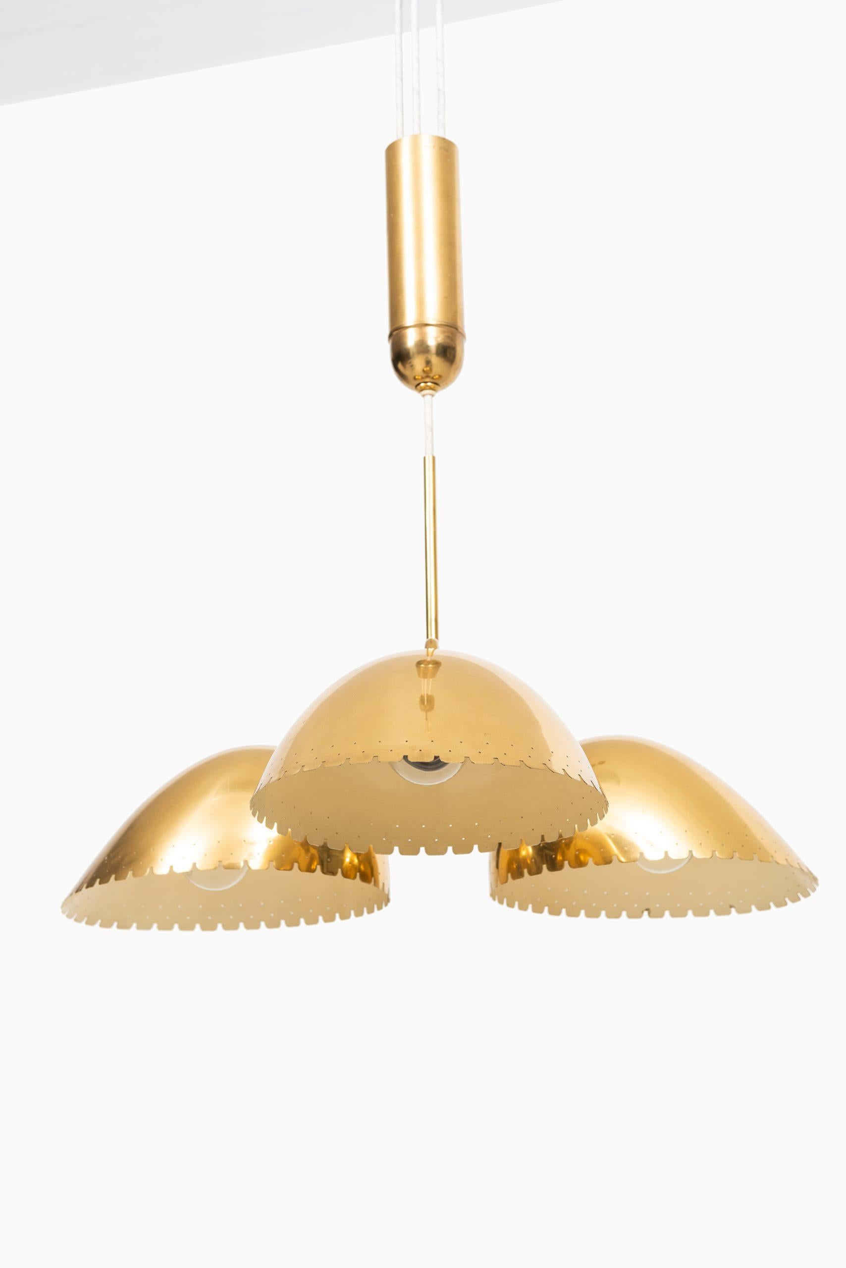 Swedish Ceiling Lamp Attributed to Carl-Axel Acking Produced by Böhlmarks in Sweden For Sale