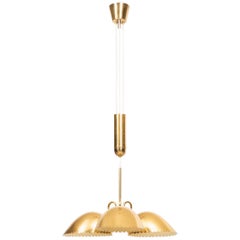 Ceiling Lamp Attributed to Carl-Axel Acking Produced by Böhlmarks in Sweden