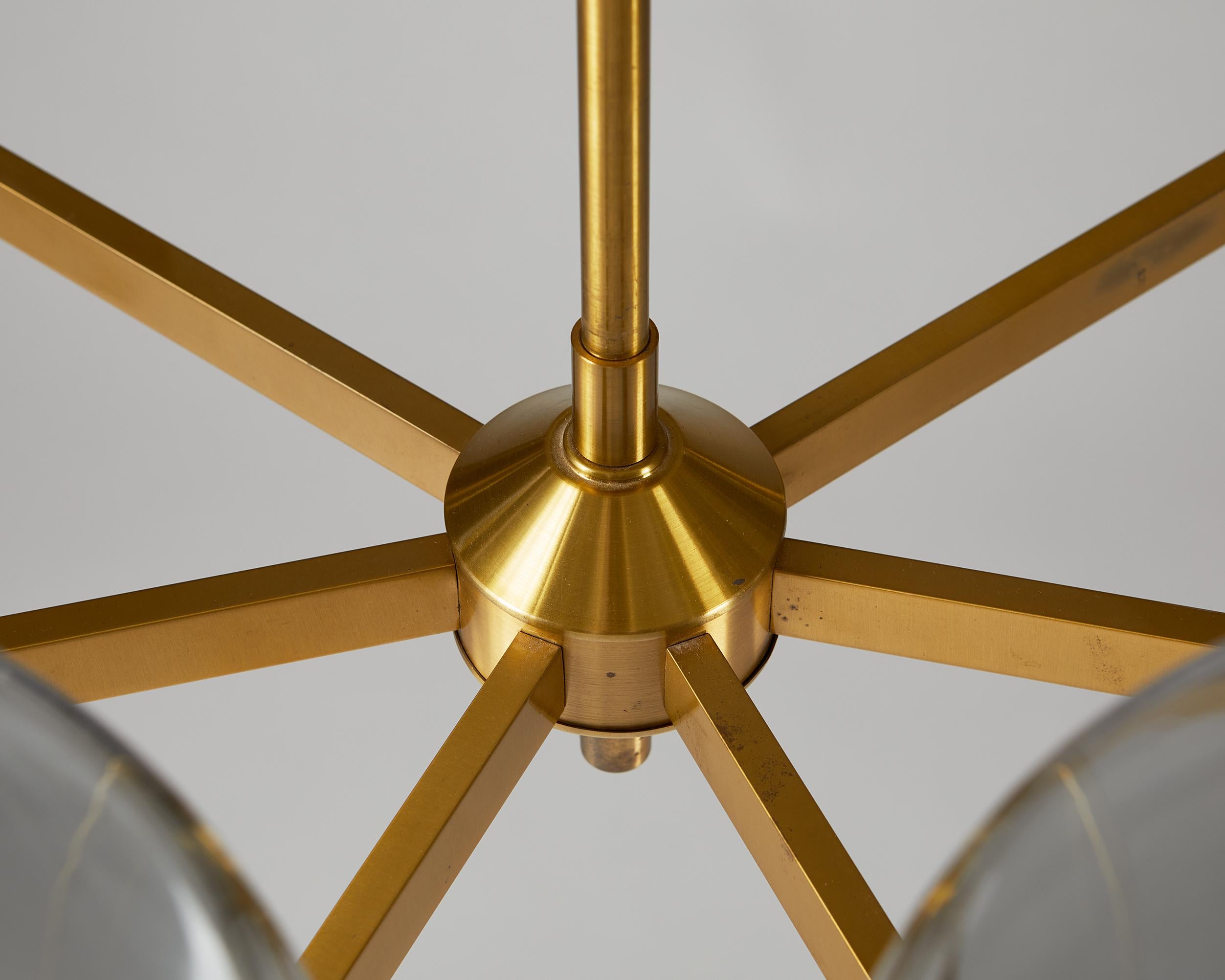 Ceiling Lamp Attributed to Hans Agne-Jakobsson, Sweden, 1960's In Good Condition In Stockholm, SE