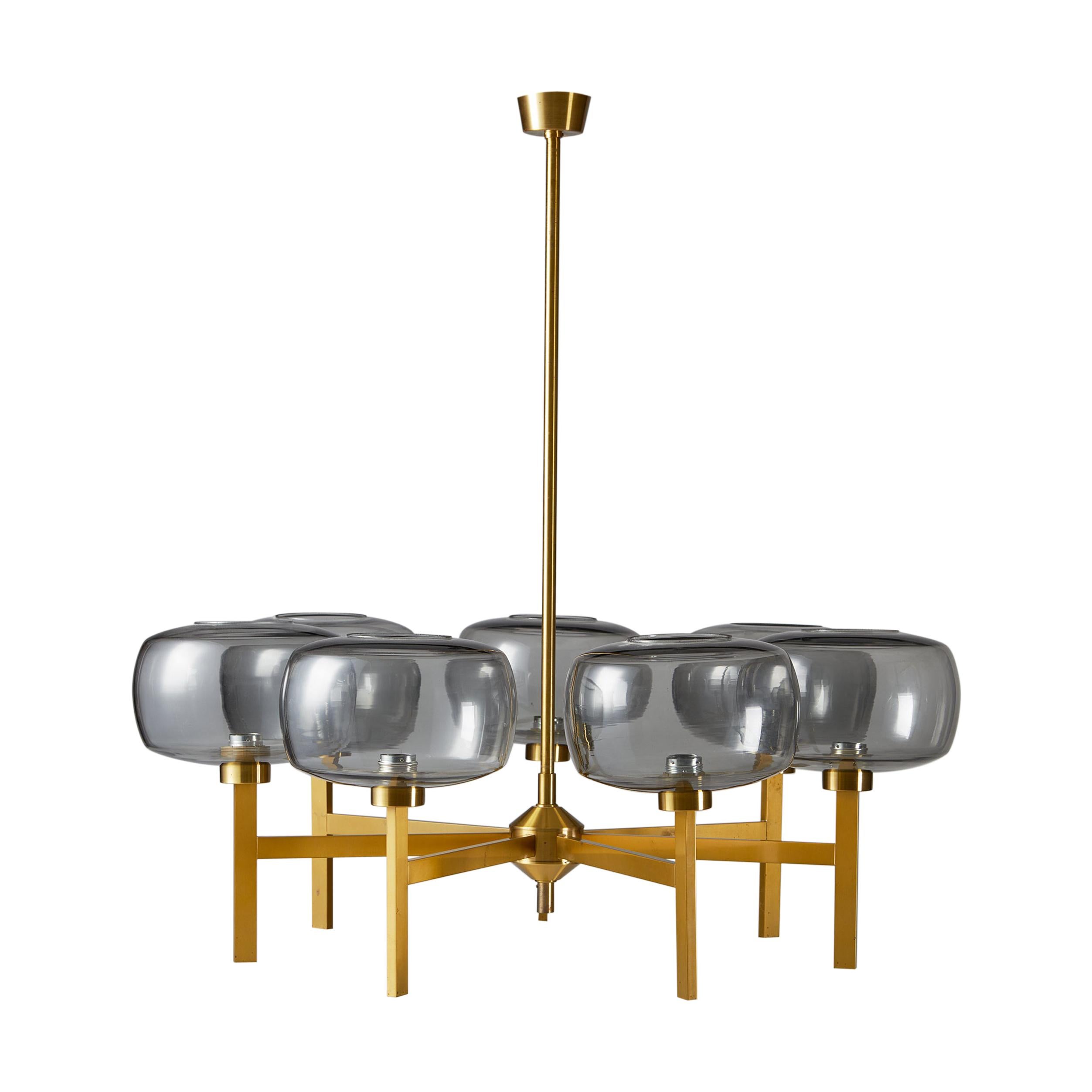 Ceiling Lamp Attributed to Hans Agne-Jakobsson, Sweden, 1960's