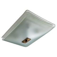 Ceiling Lamp Attributed to Pietro Chiesa, Italy, 1940s