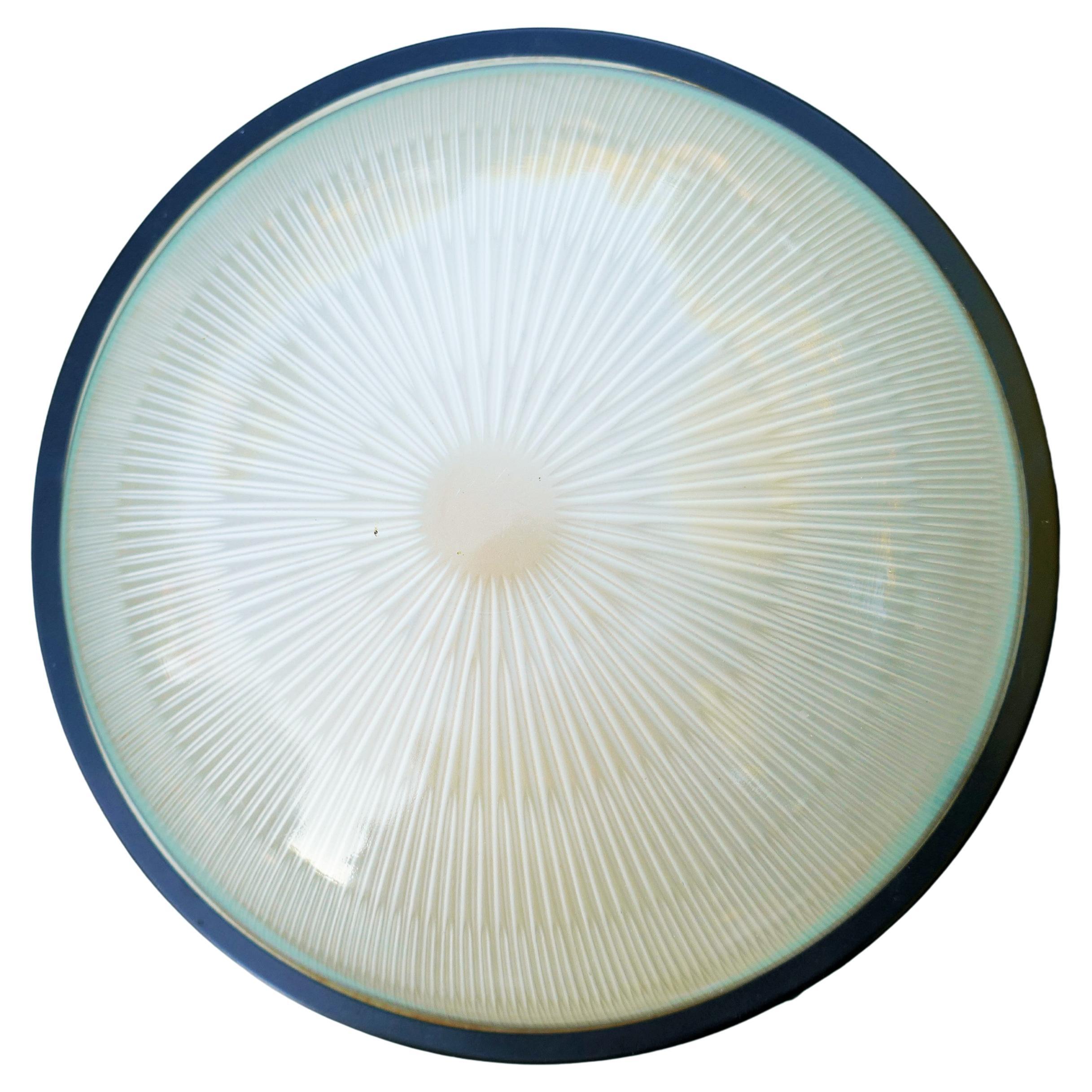 Metal Ceiling lamp attributed to Sergio Mazza for Artemide For Sale