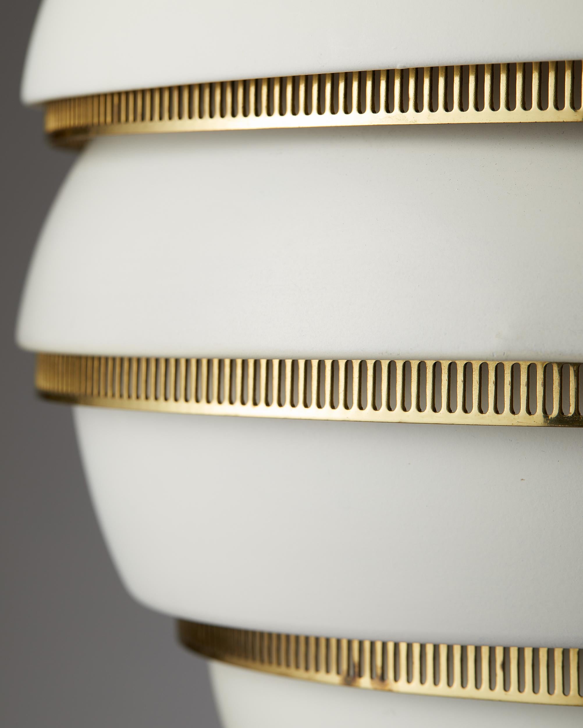 Finlandese Lampada da soffitto 'Beehive' Modello A332 Disegnata da Alvar Aalto per Valaistustyo in vendita