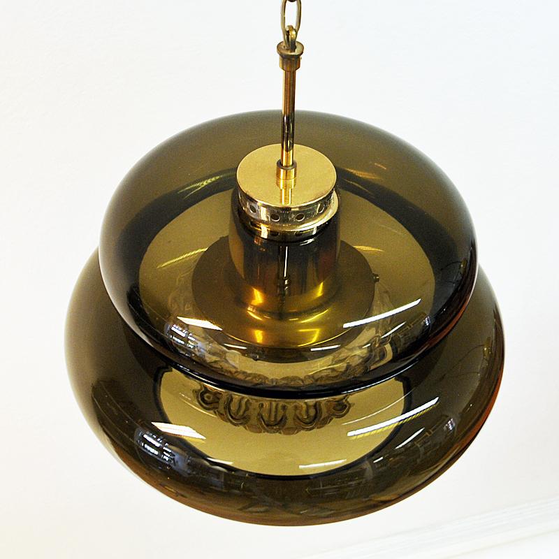 Swedish Ceiling Lamp Bubblan by Carl Fagerlund for Orrefors, Sweden 1960s
