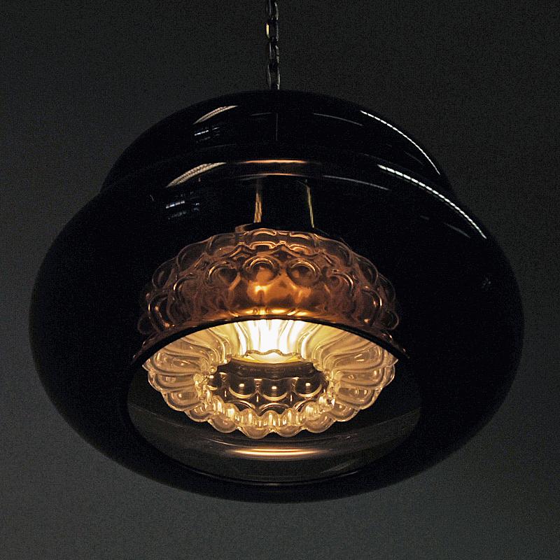 Ceiling Lamp Bubblan by Carl Fagerlund for Orrefors, Sweden 1960s In Good Condition In Stockholm, SE