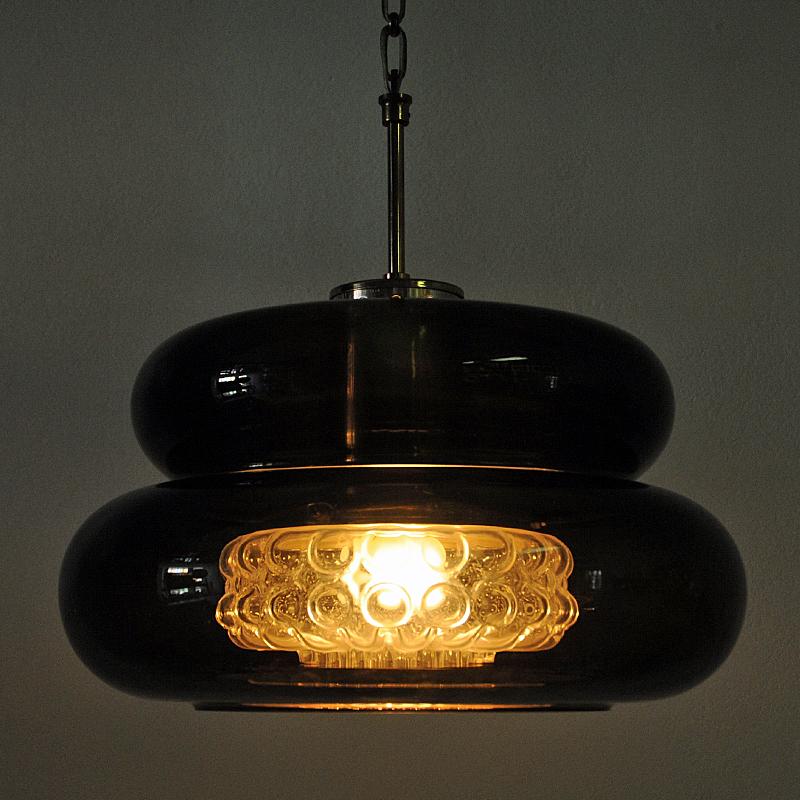 Ceiling Lamp Bubblan by Carl Fagerlund for Orrefors, Sweden 1960s 1