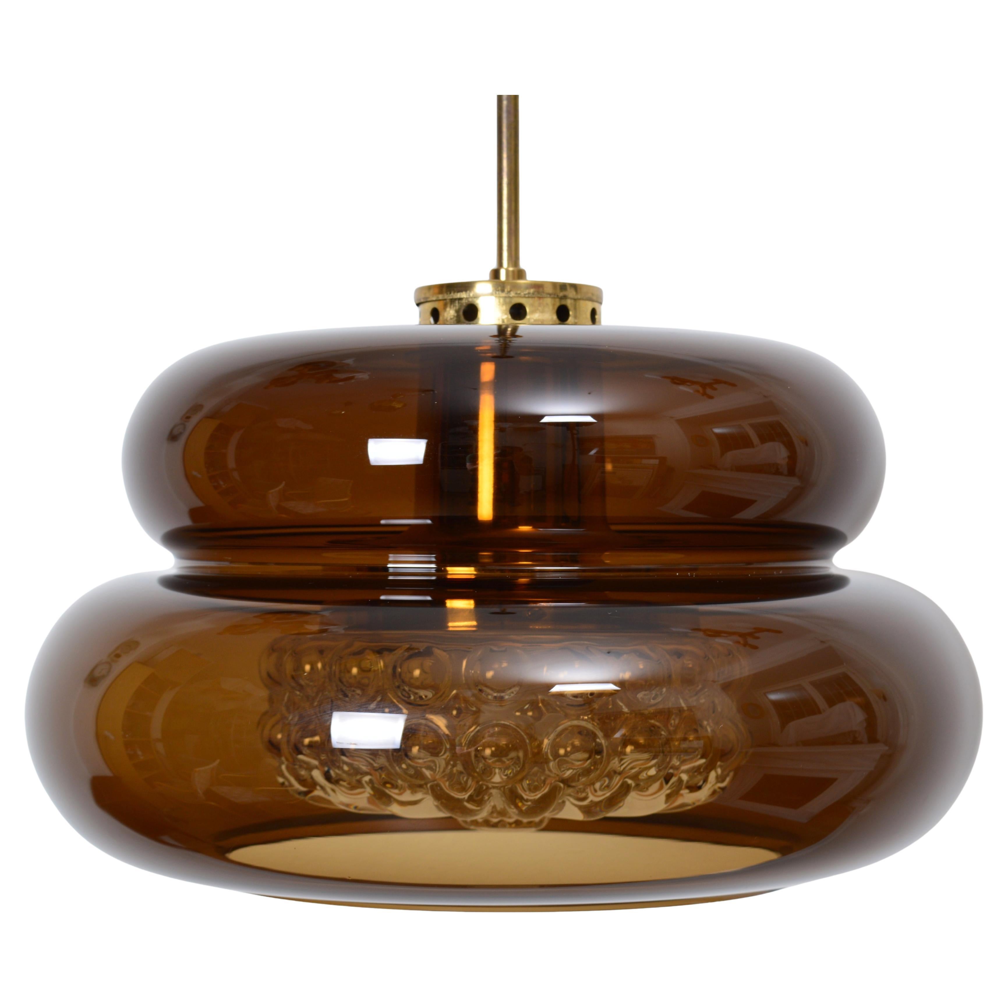 Lampada da soffitto Bubblan di Carl Fagerlund per Orrefors, Svezia 1960s