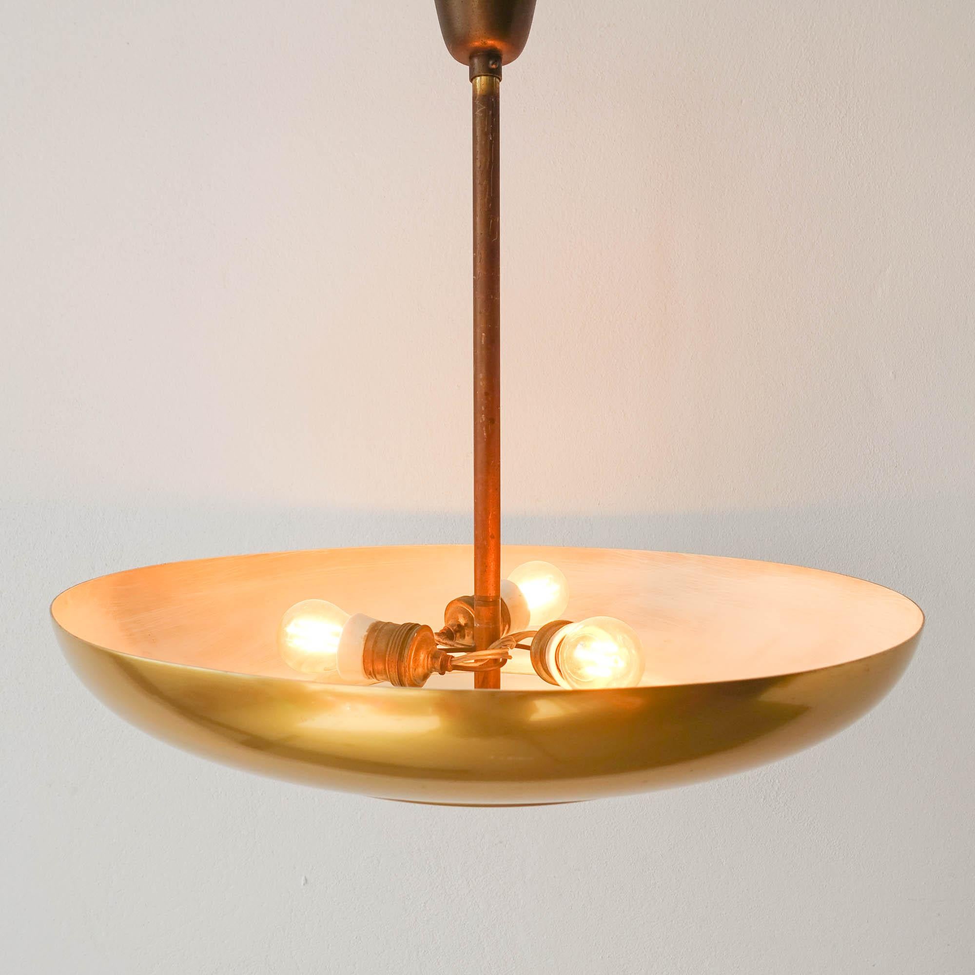 Mid-20th Century Ceiling Lamp by Christian Dell for Kaiser Idell, 1930's