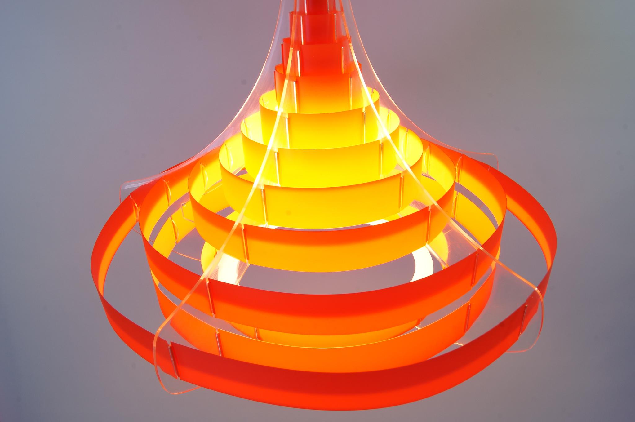 Ceiling Lamp by Flemming Brylle & Preben Jacobsen In Good Condition In Soesterberg, UT