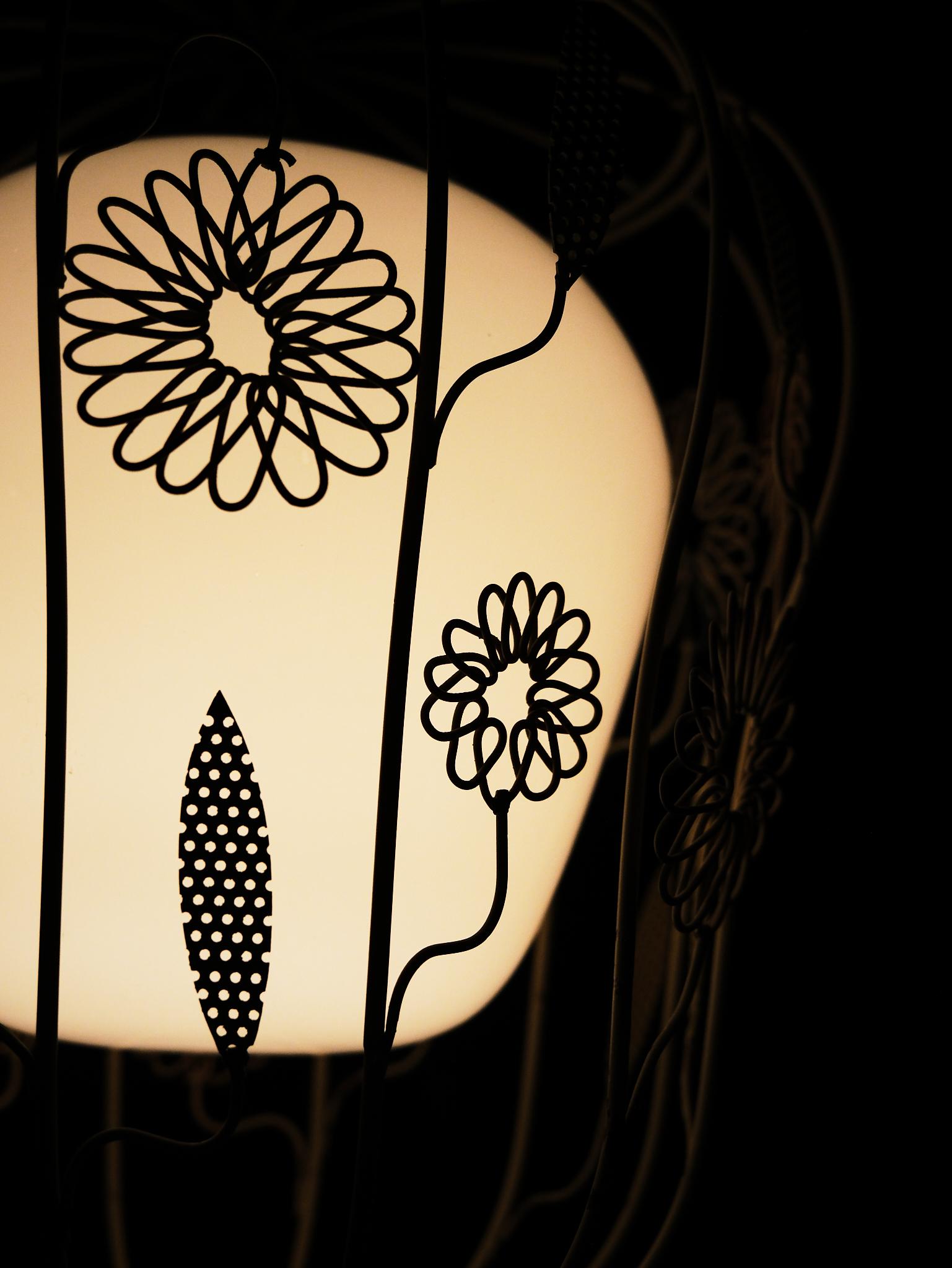Ceiling lamp by Gunnar Eklöf for Corona belysningskultur, Sweden, 1940s 2