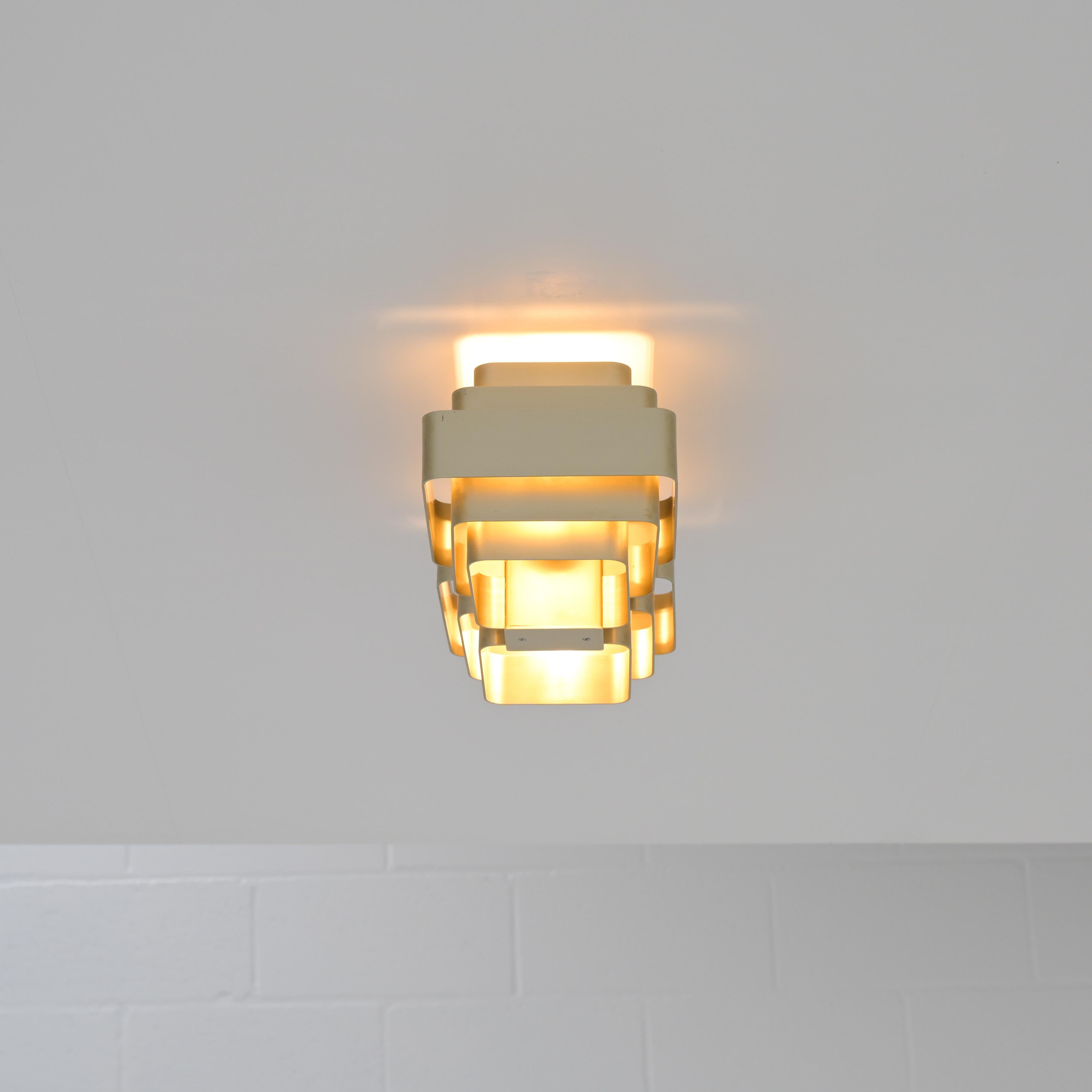 Ceiling Lamp by Jules Wabbes For Sale 8