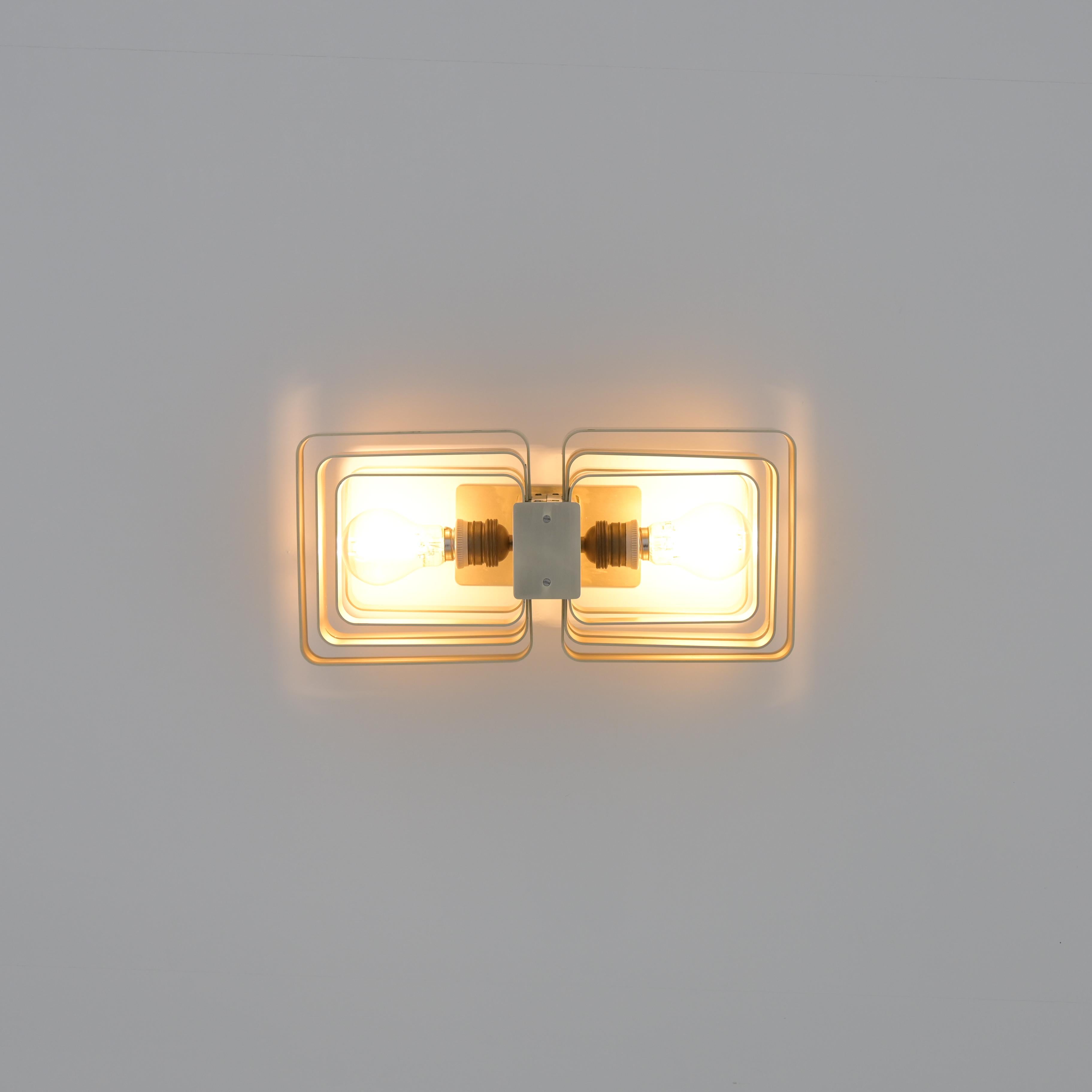 Ceiling Lamp by Jules Wabbes For Sale 10