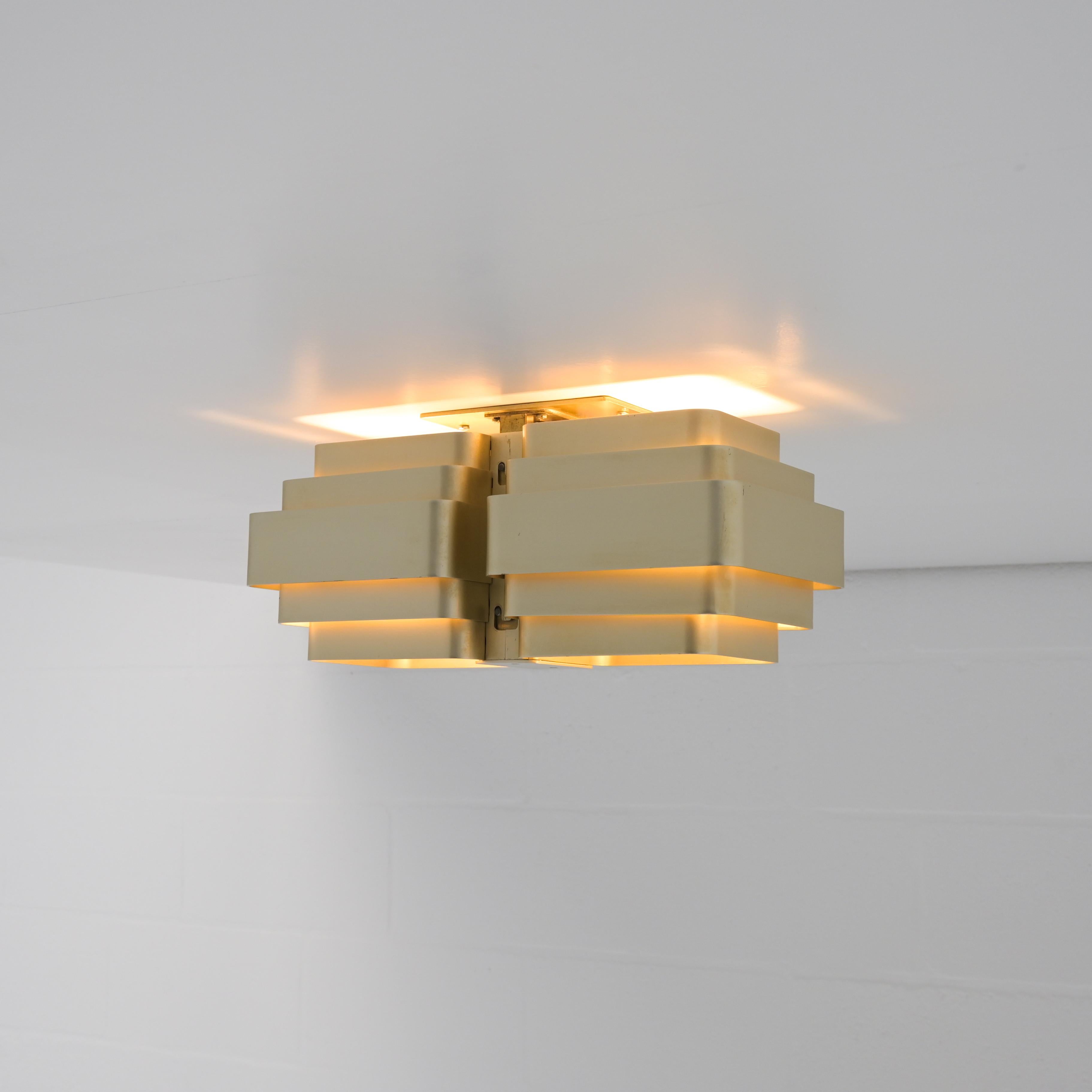 Ceiling Lamp by Jules Wabbes For Sale 11