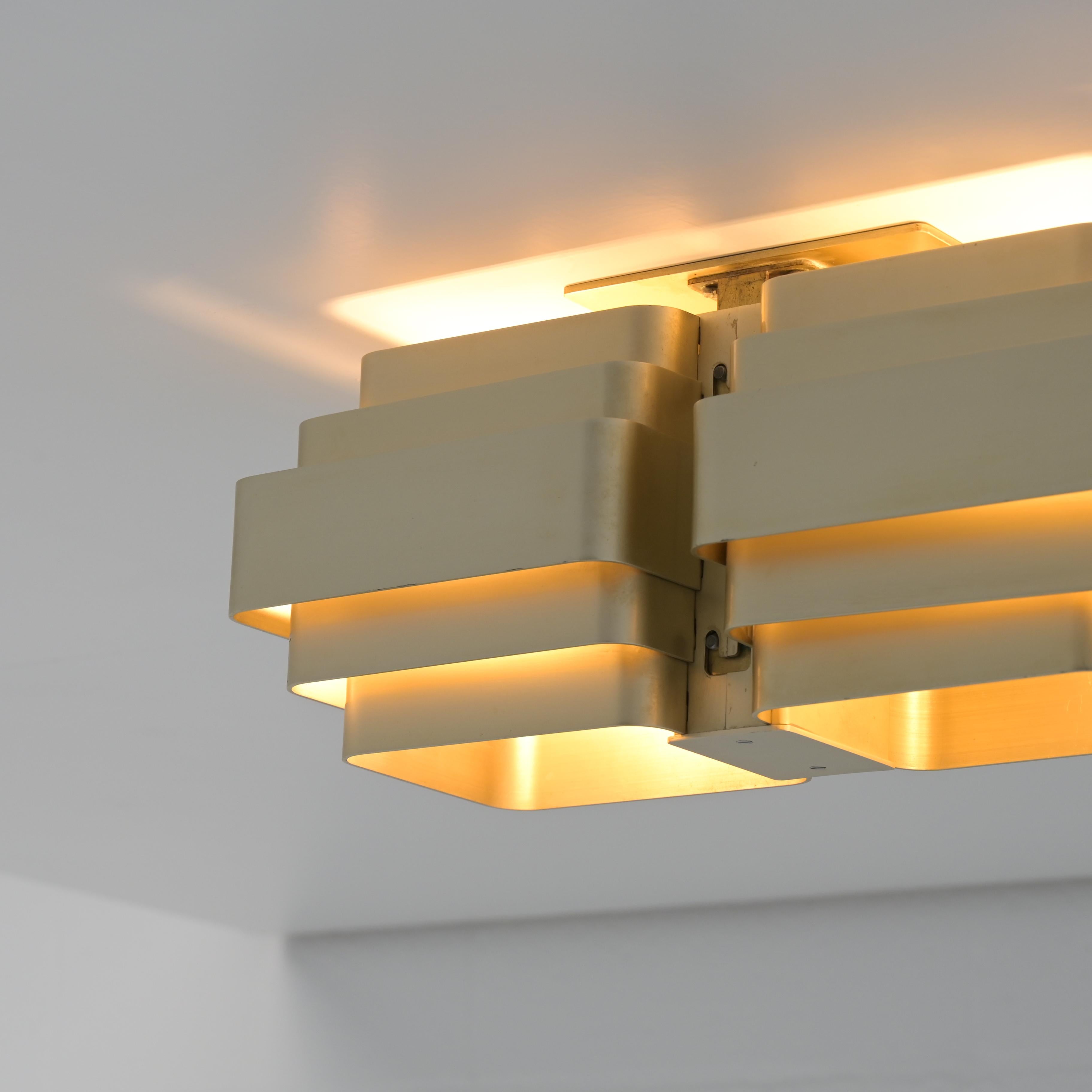 Ceiling Lamp by Jules Wabbes For Sale 12