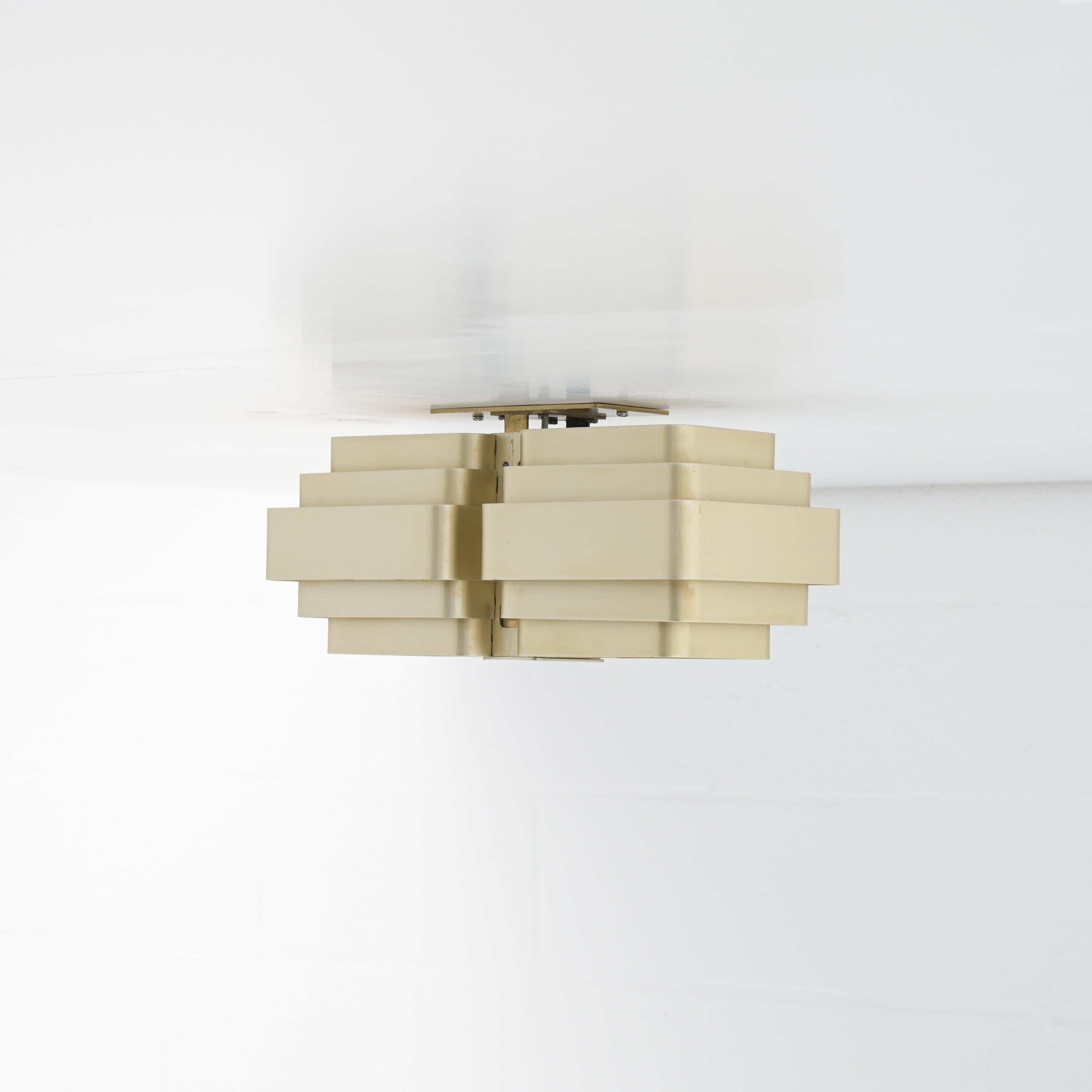 Ceiling Lamp by Jules Wabbes In Excellent Condition For Sale In Vlimmeren, BE