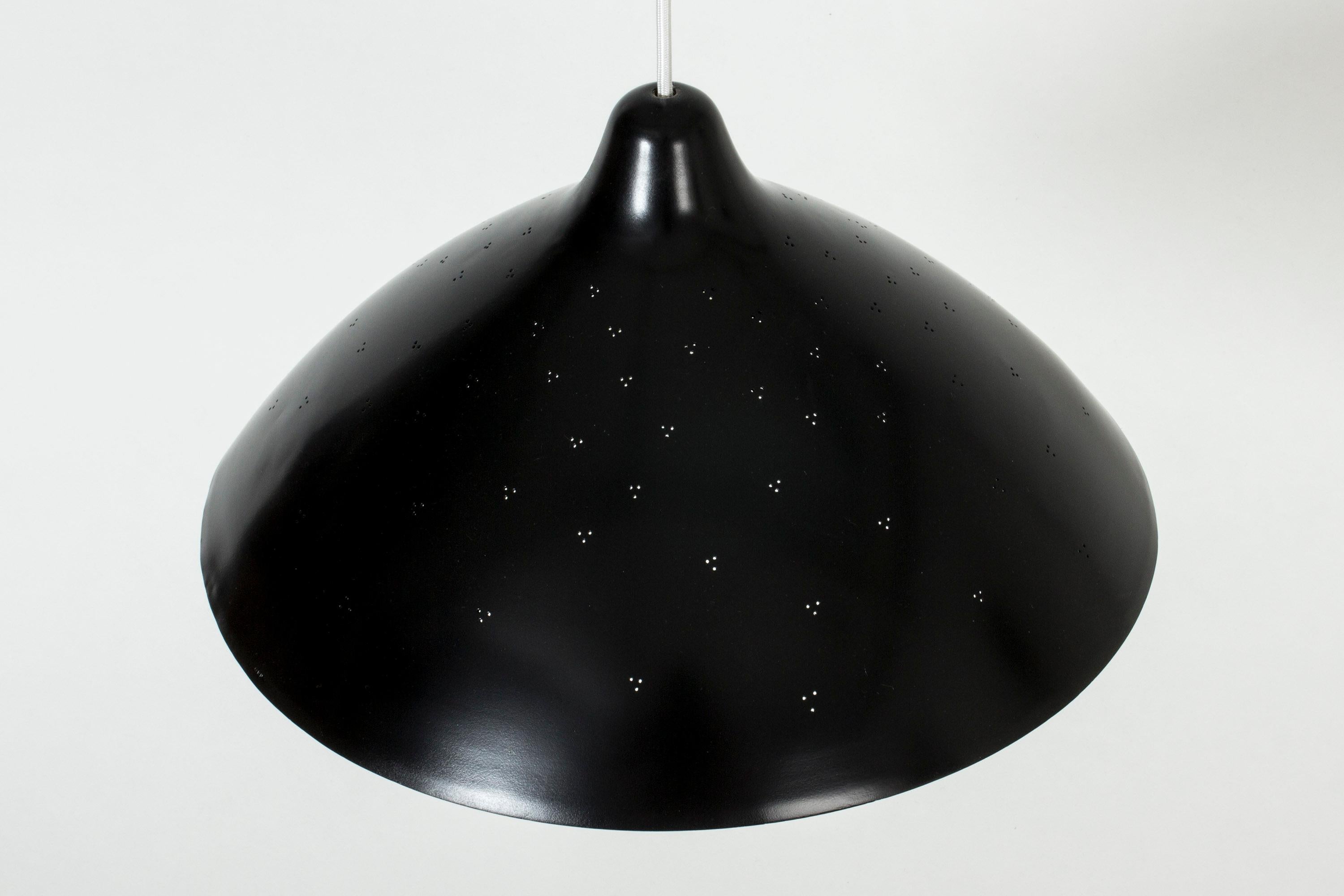 Scandinavian Modern Ceiling Lamp by Lisa Johansson-Pape for Orno, Finland, 1950s