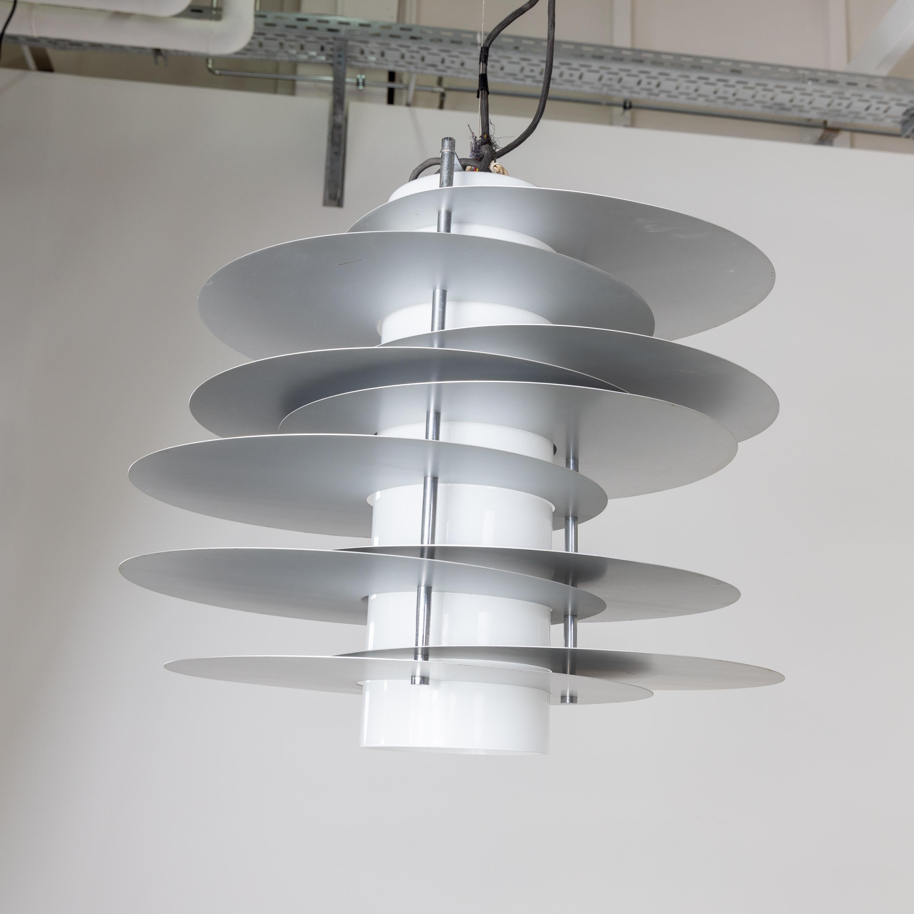Late 20th Century Ceiling Lamp by Selenova, Italy 1970s For Sale