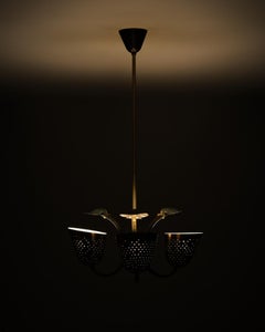 Ceiling lamp by unknown designer and maker, Sweden, 1940s