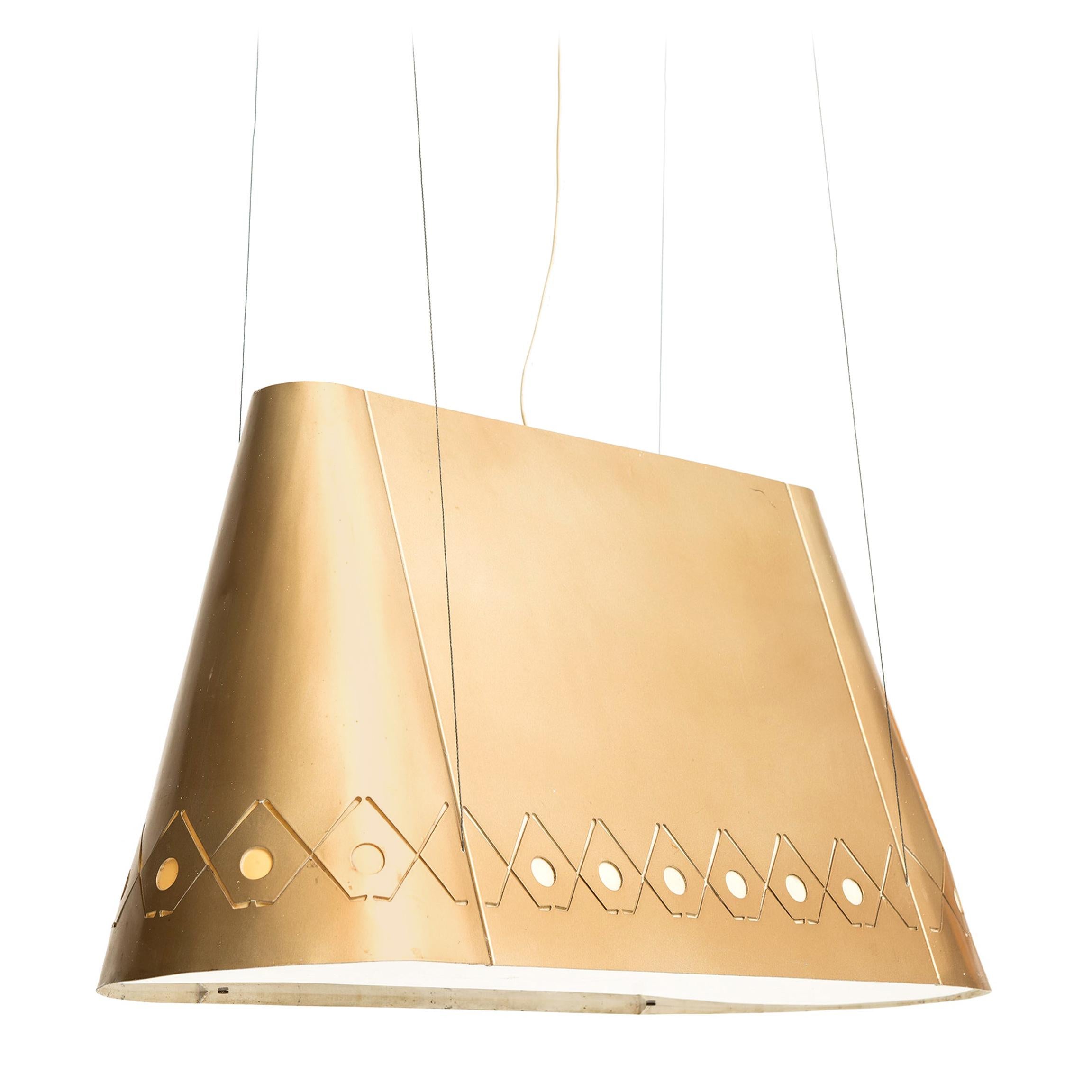 Ceiling Lamp by Unknown Designer and Probably Produced in Sweden