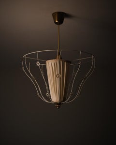 Ceiling lamp by unknown designer, Sweden, 1950s