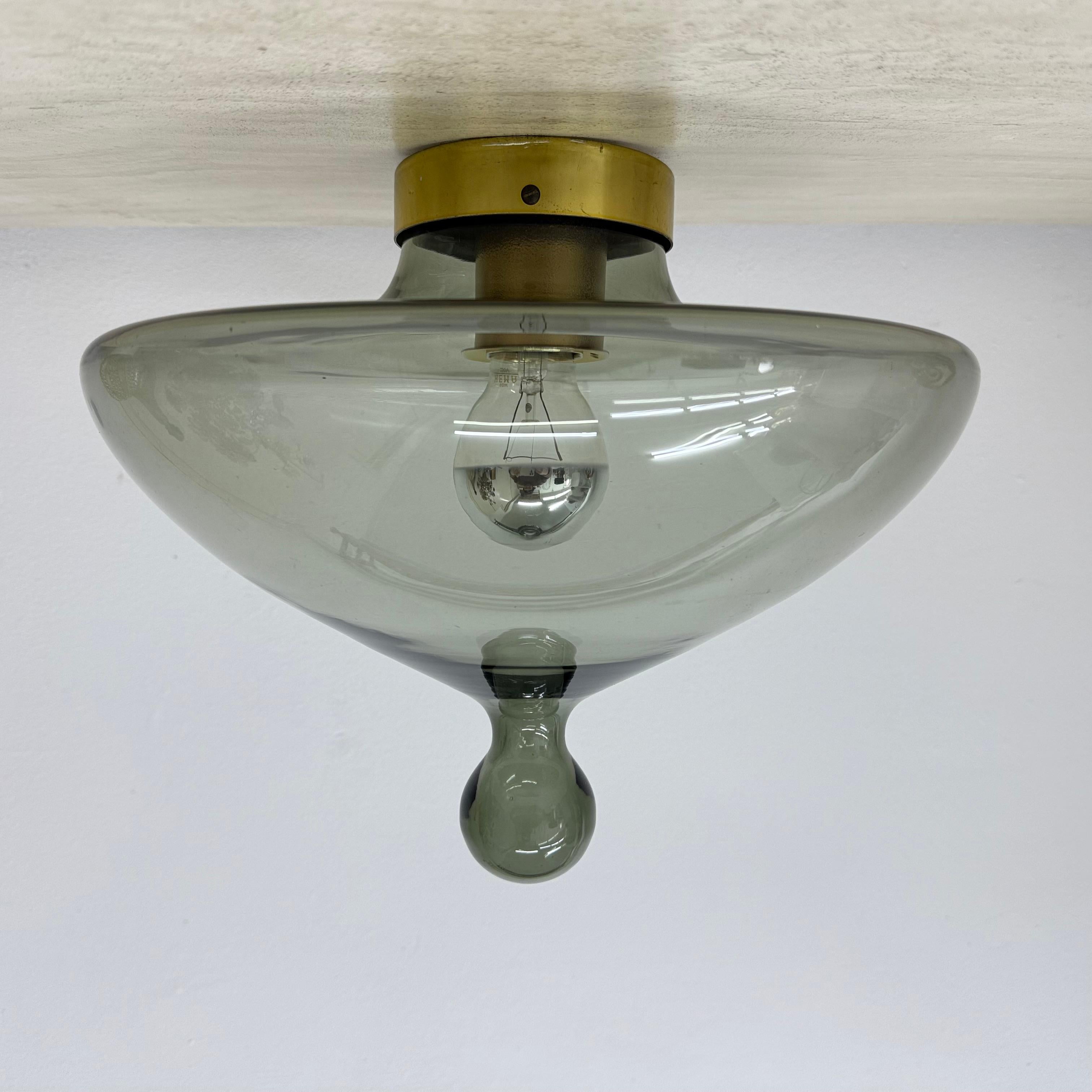 Ceiling Lamp “Chaparral” by Raak, The Netherlands 1960s In Good Condition For Sale In Delft, NL