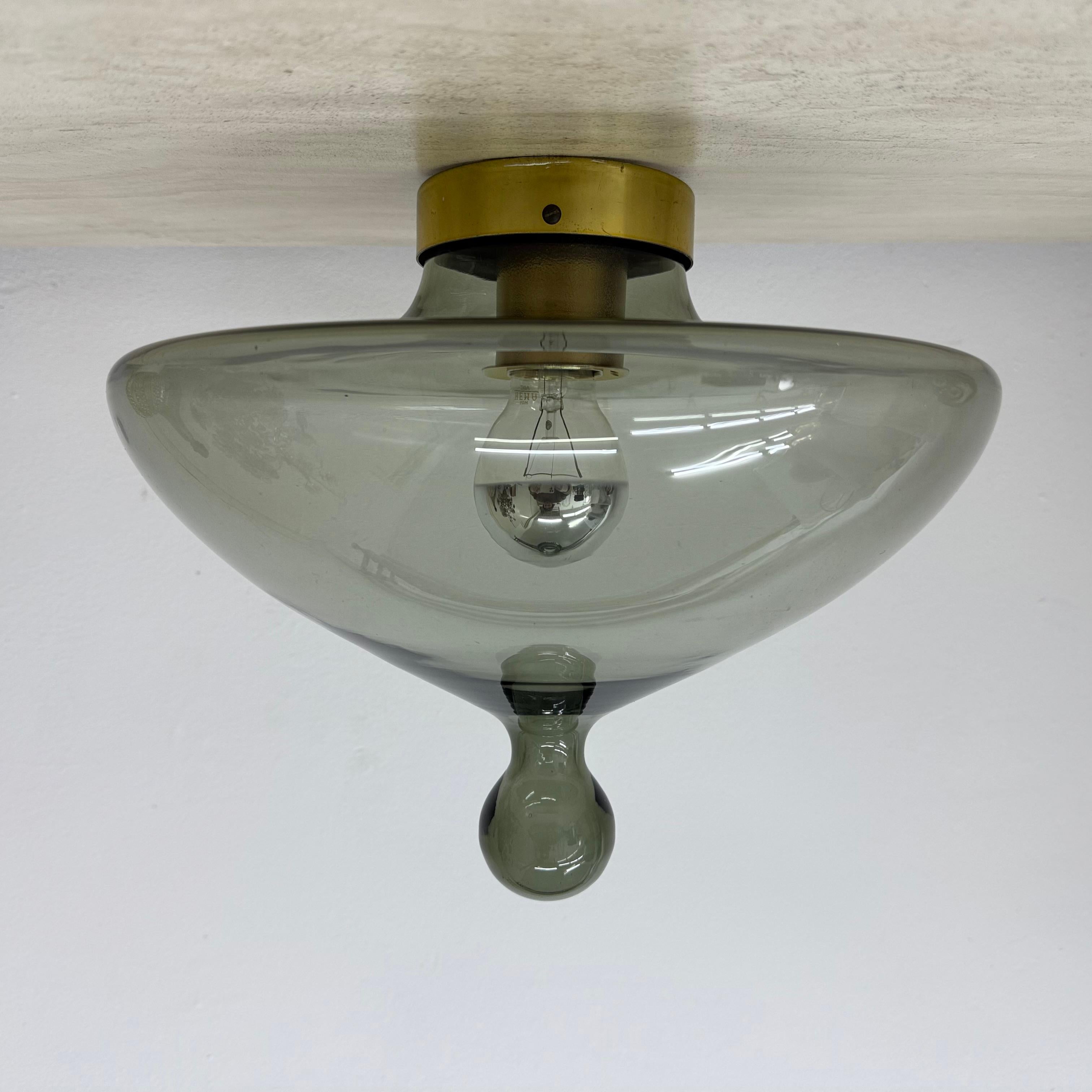 Mid-20th Century Ceiling Lamp “Chaparral” by Raak, The Netherlands 1960s For Sale