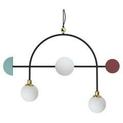 Ceiling Lamp Design Metal Brass Contemporary Arty Dovain Studio Sergio Prieto
