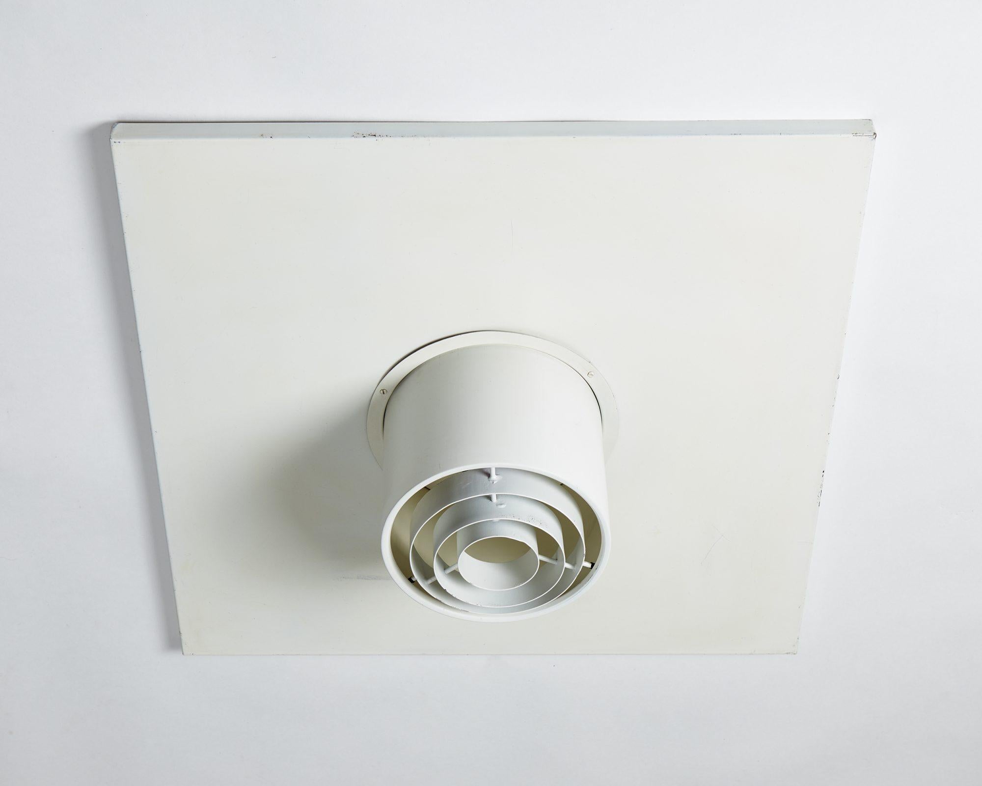 Mid-Century Modern Ceiling Lamp Designed by Alvar Aalto for Idman