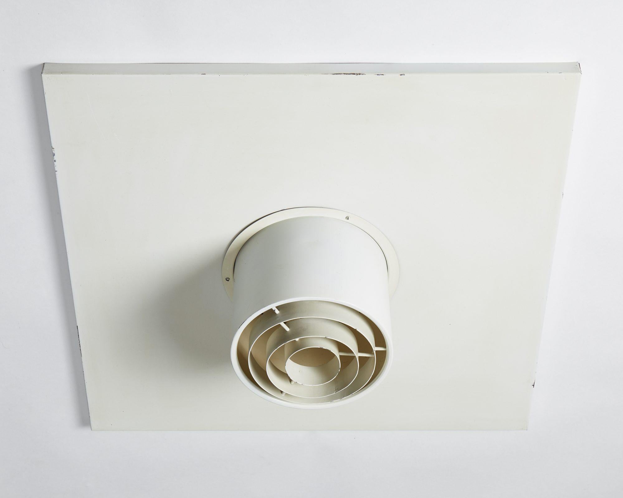 Mid-Century Modern Ceiling Lamp Designed by Alvar Aalto for Idman