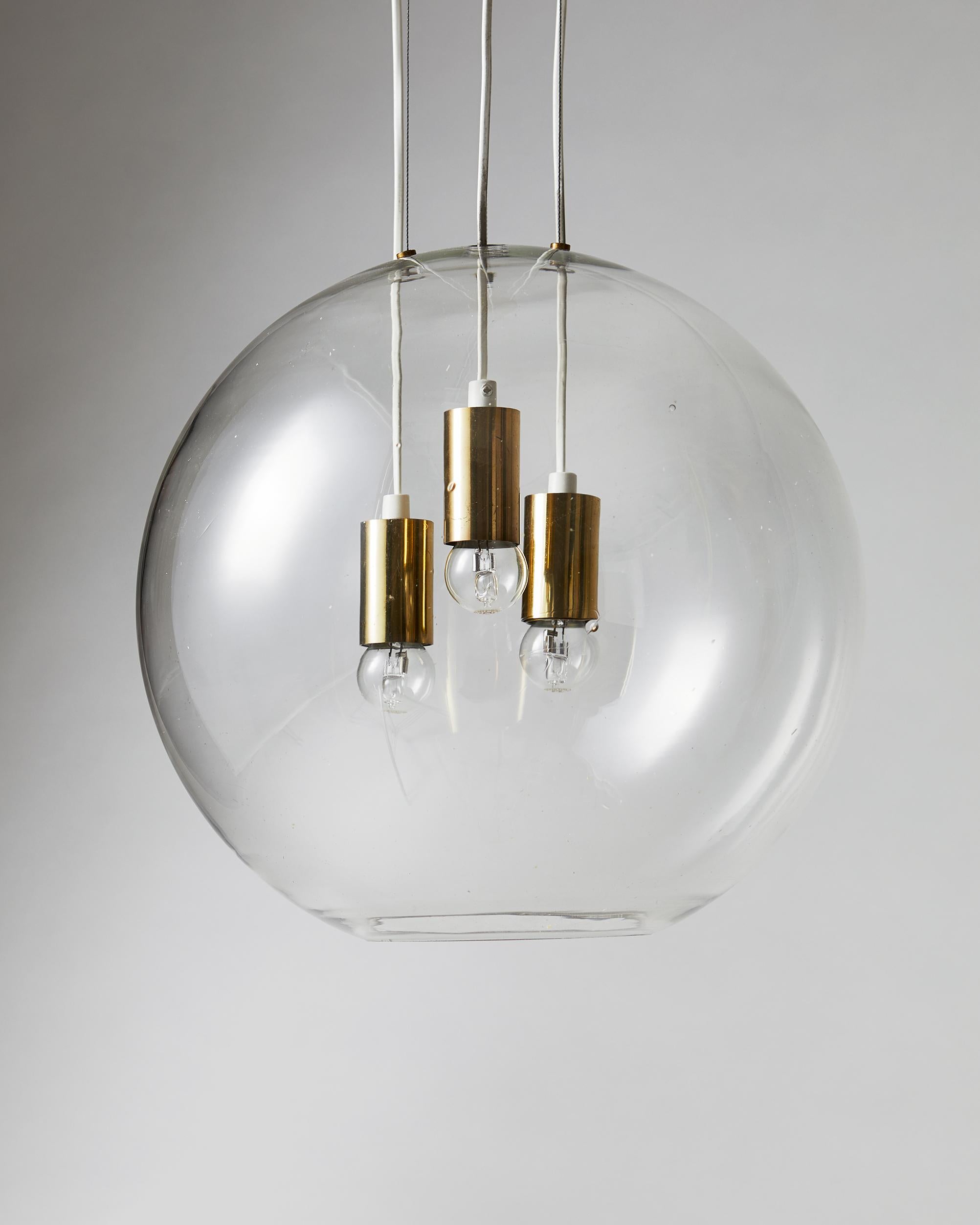 Modern Ceiling Lamp, Designed by AOS 'Ahlgren, Olsson and Silow' for Axel Anell