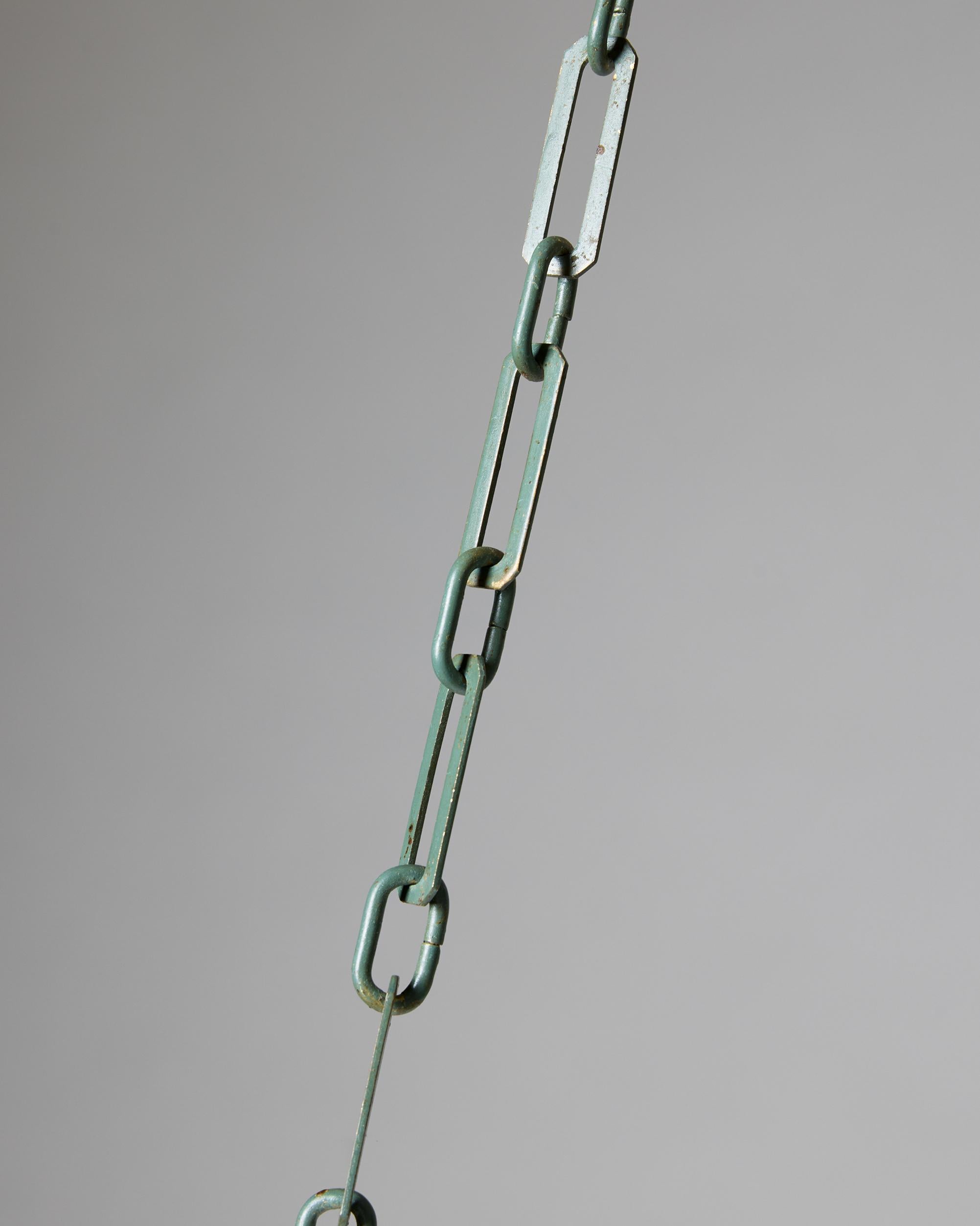 Ceiling Lamp Designed by Gunnar Asplund, Sweden, 1950s For Sale 1