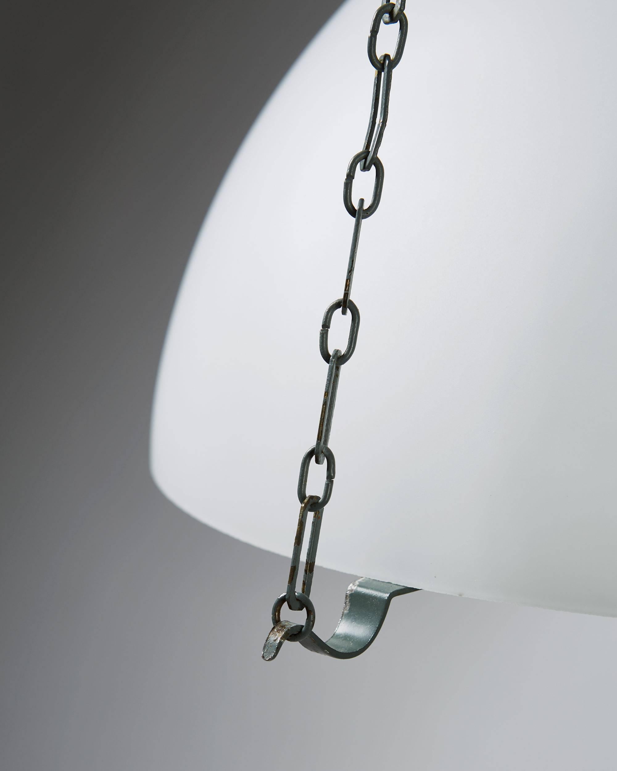 Scandinavian Modern Ceiling Lamp Designed by Gunnar Asplund, Sweden, 1930s