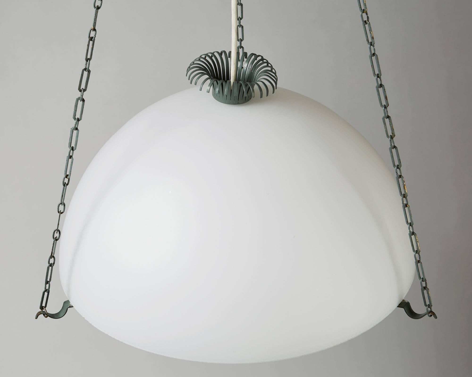 Ceiling Lamp Designed by Gunnar Asplund, Sweden, 1930s In Excellent Condition In Stockholm, SE