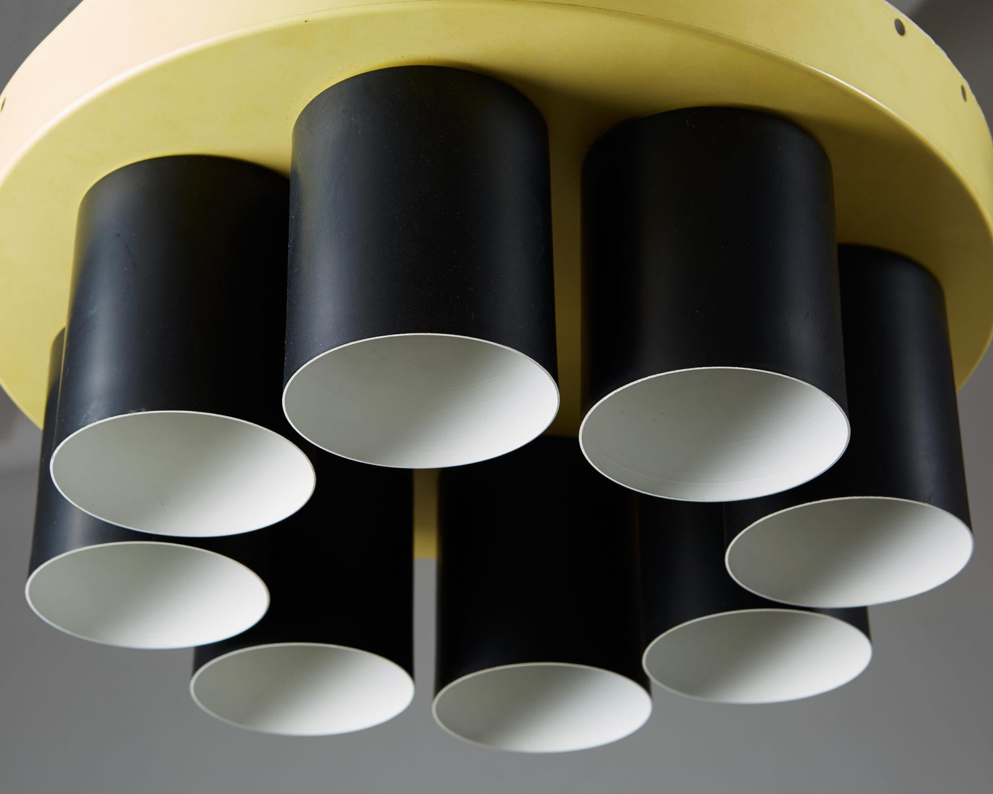 Swedish Ceiling Lamp Designed by Hans Agne Jakobsson, Sweden, 1960s