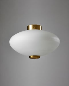 Ceiling lamp designed by Hans Bergström for Ateljé Lyktan, Sweden, 1970s