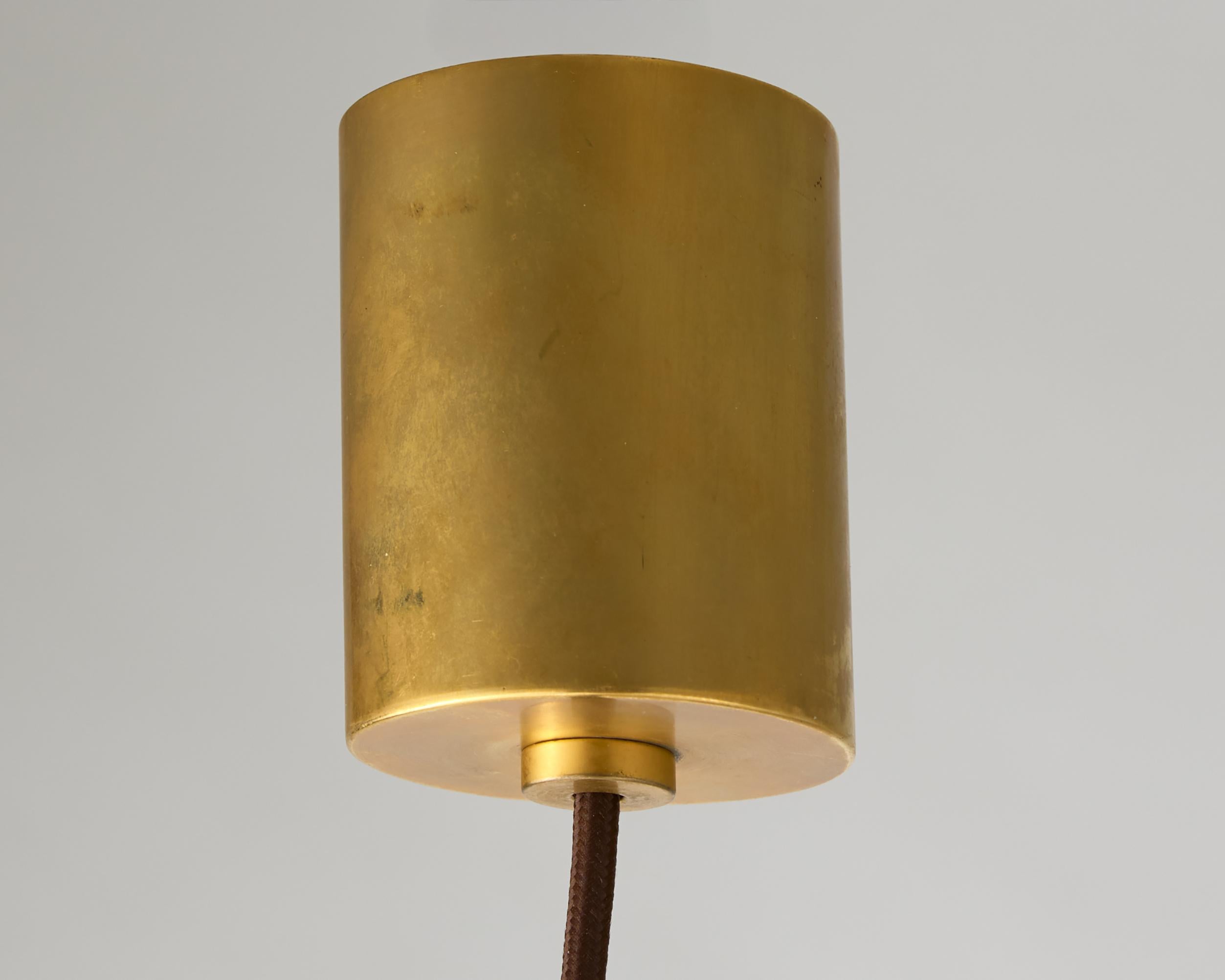 Ceiling lamp designed by Palle Suenson, Denmark, 1940s. For Sale 2
