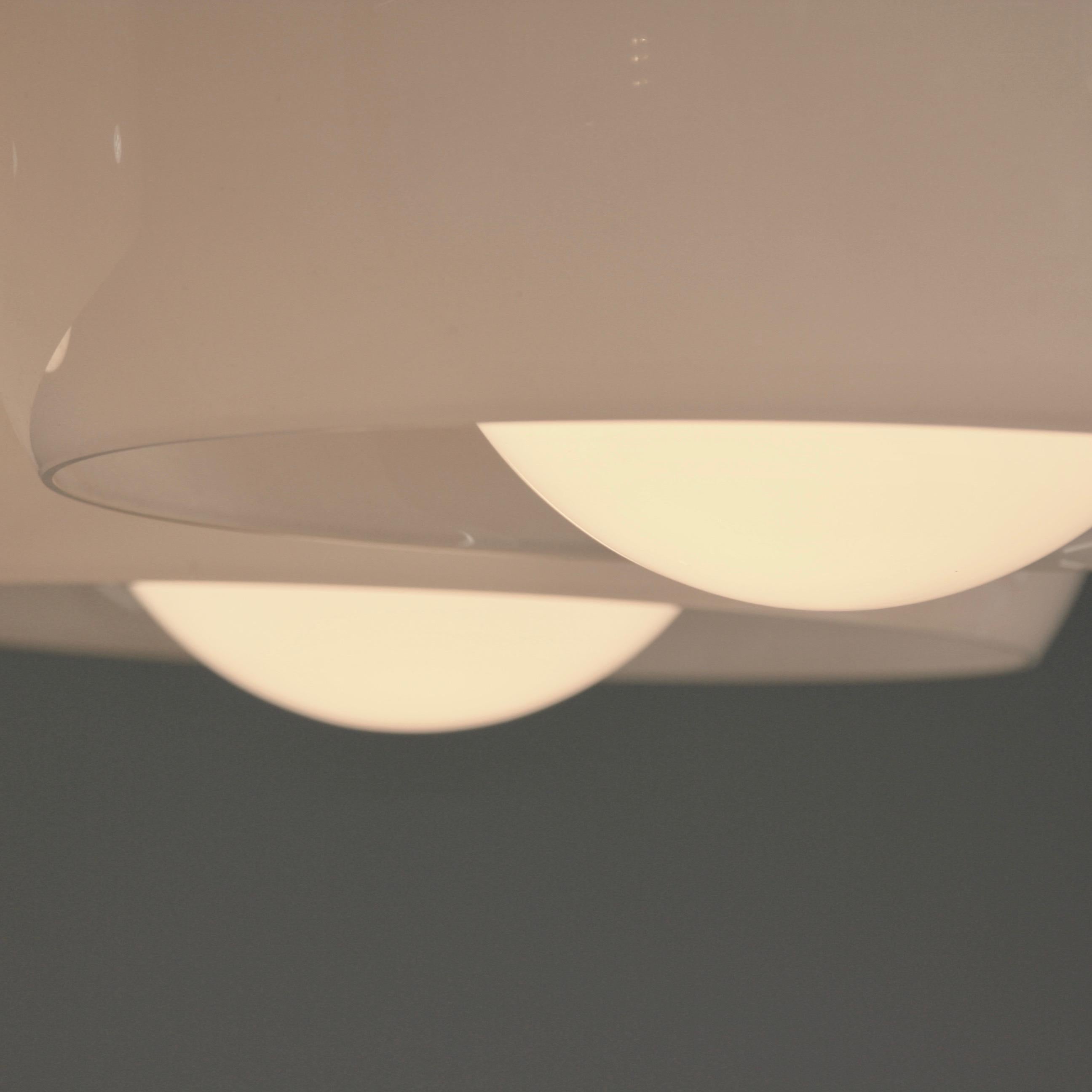 Italian Ceiling Lamp Designed by Vico Magistretti for Artemide, 1961