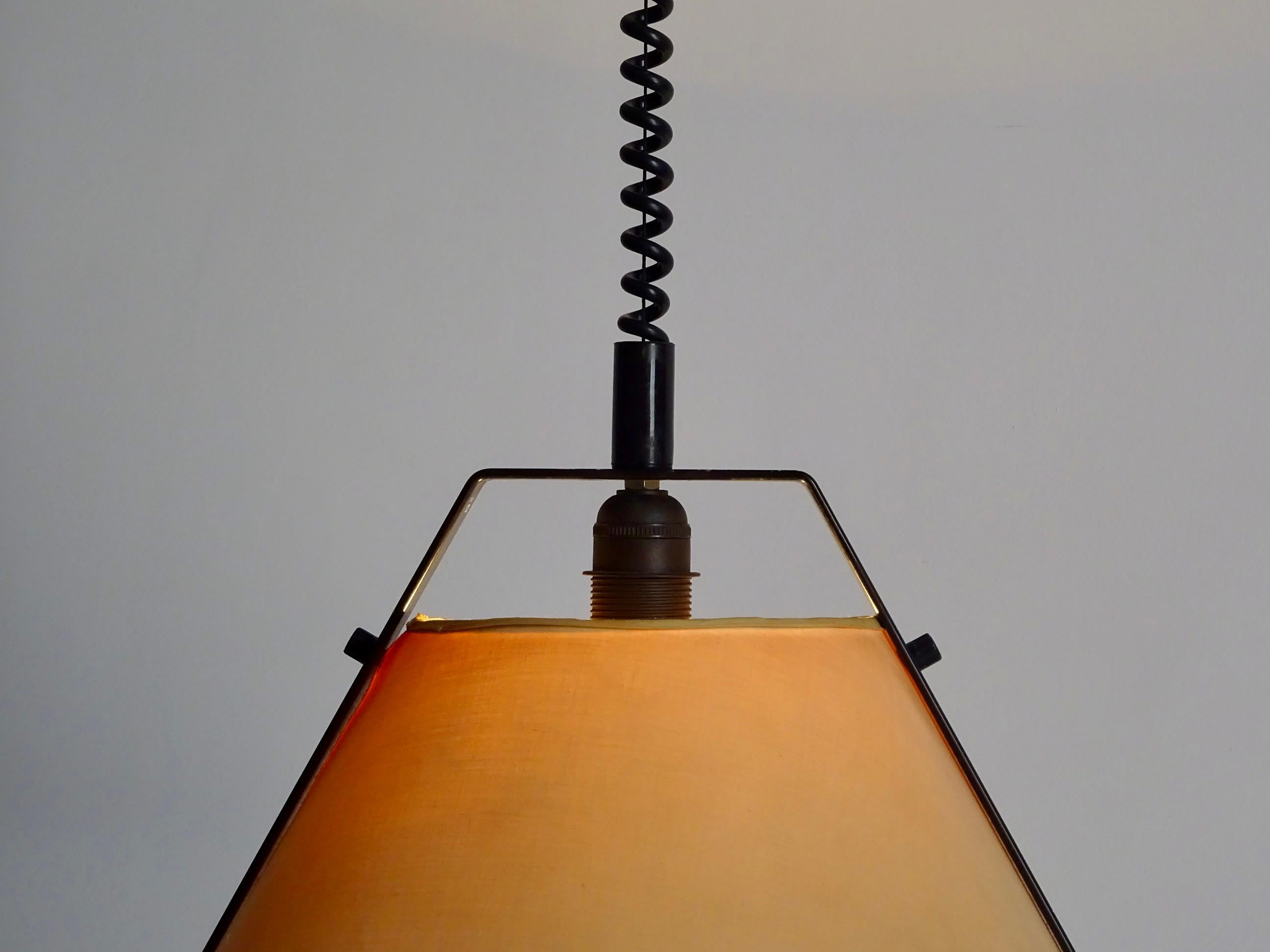 Spanish Ceiling lamp ”Estel”, Joan Antoni Blanc for Metalarte. Barcelona 1980. For Sale