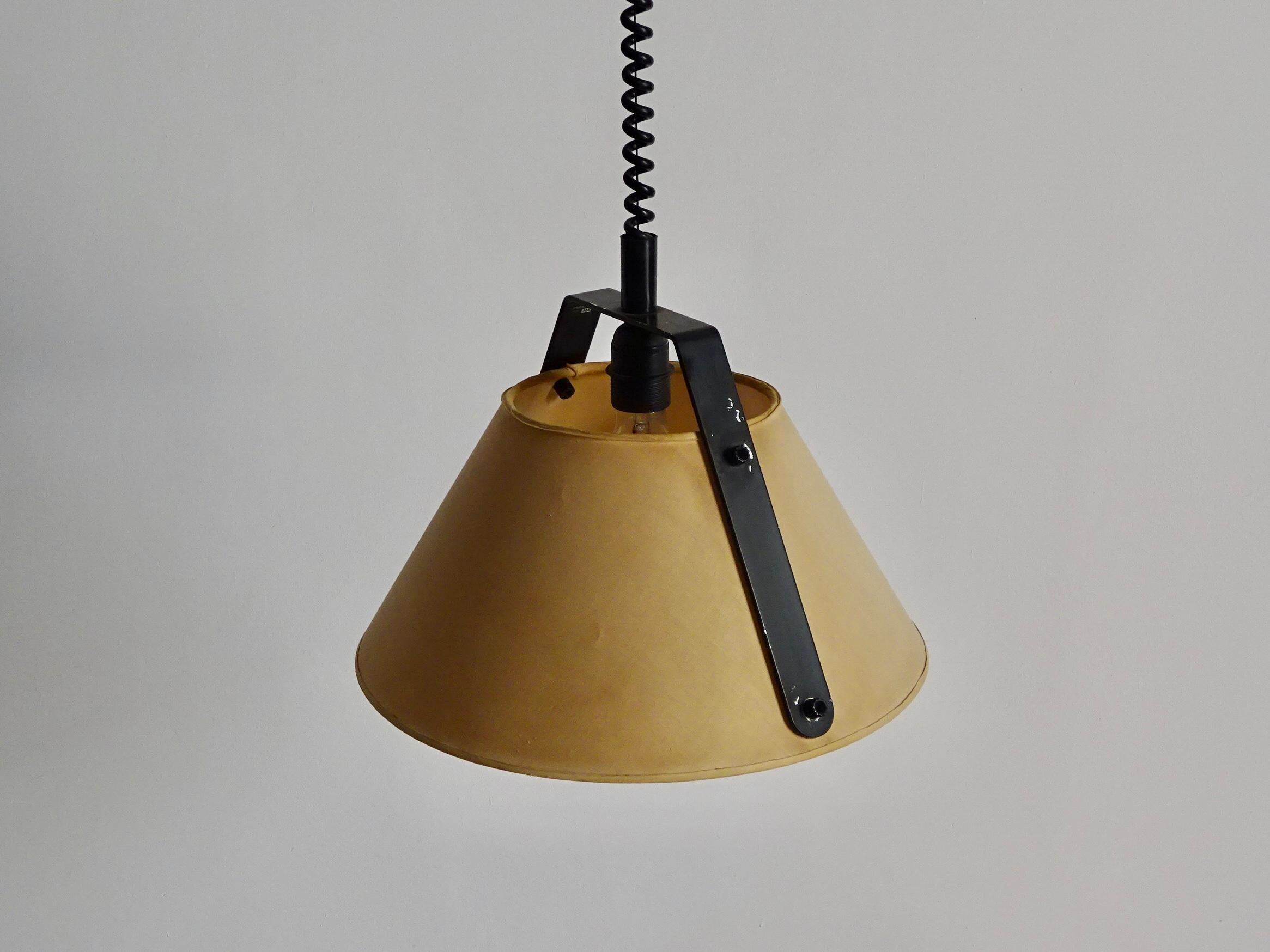 Ceiling lamp ”Estel”, Joan Antoni Blanc for Metalarte. Barcelona 1980. For Sale 3