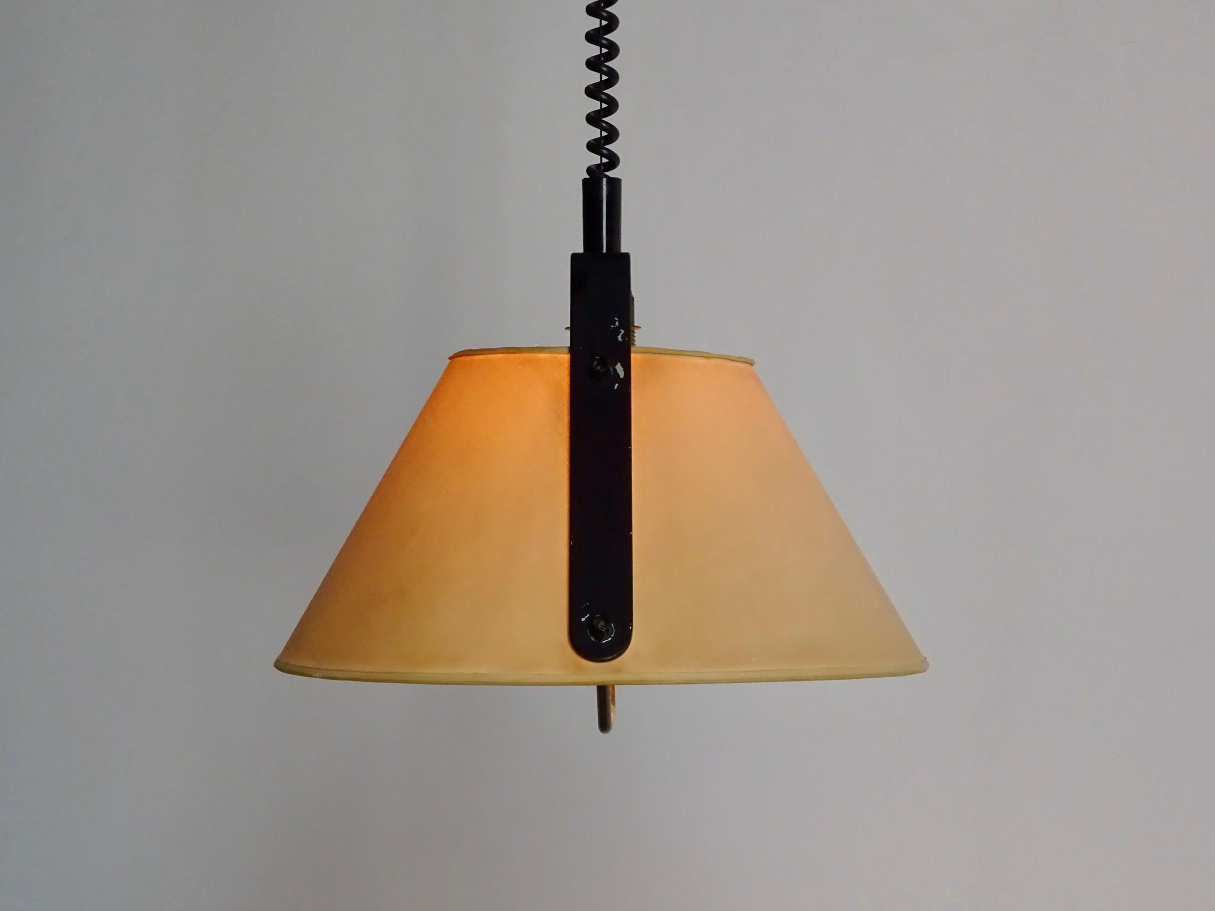 Ceiling lamp ”Estel”, Joan Antoni Blanc for Metalarte. Barcelona 1980. For Sale 4