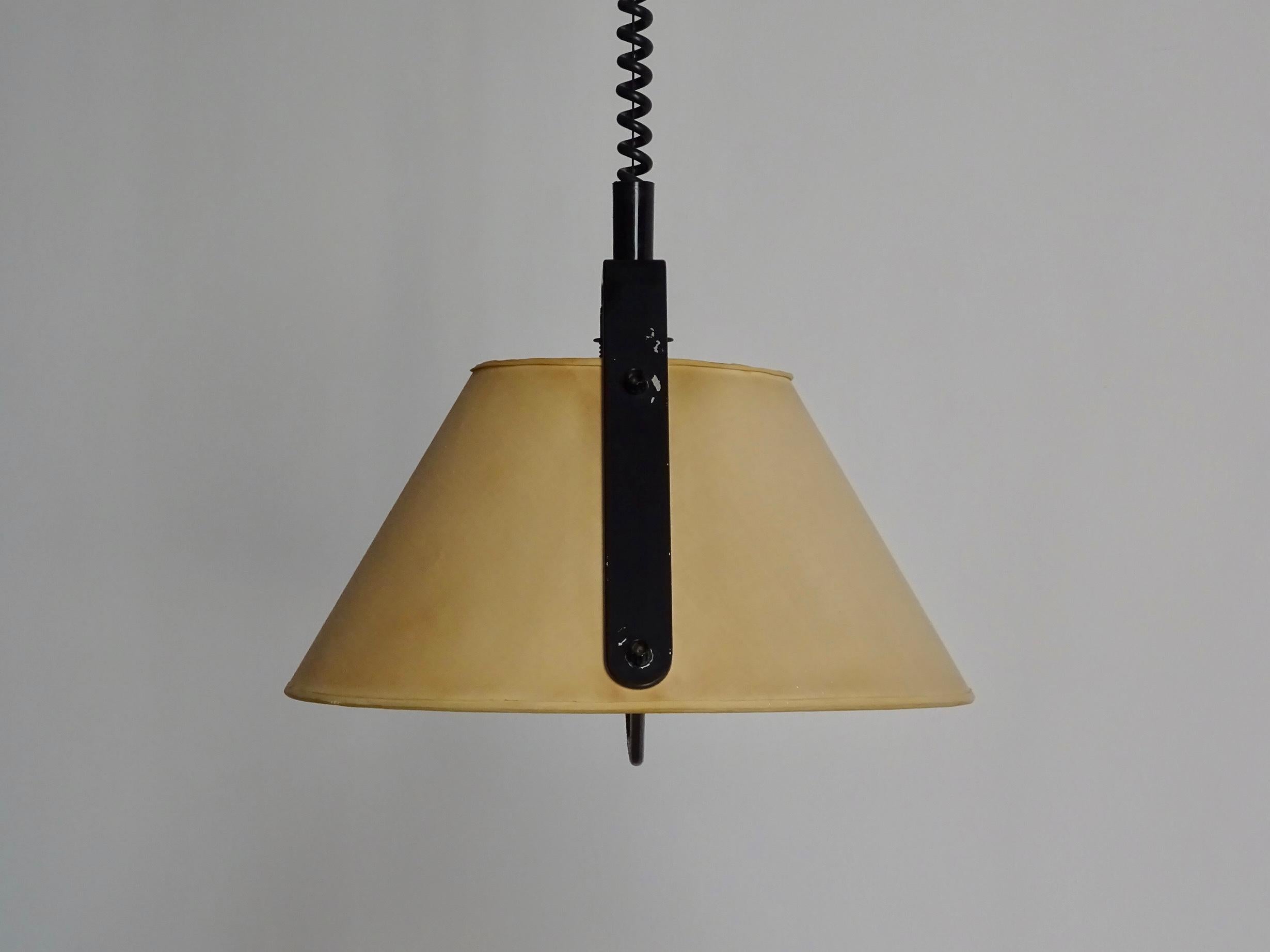 Ceiling lamp ”Estel”, Joan Antoni Blanc for Metalarte. Barcelona 1980. For Sale 5