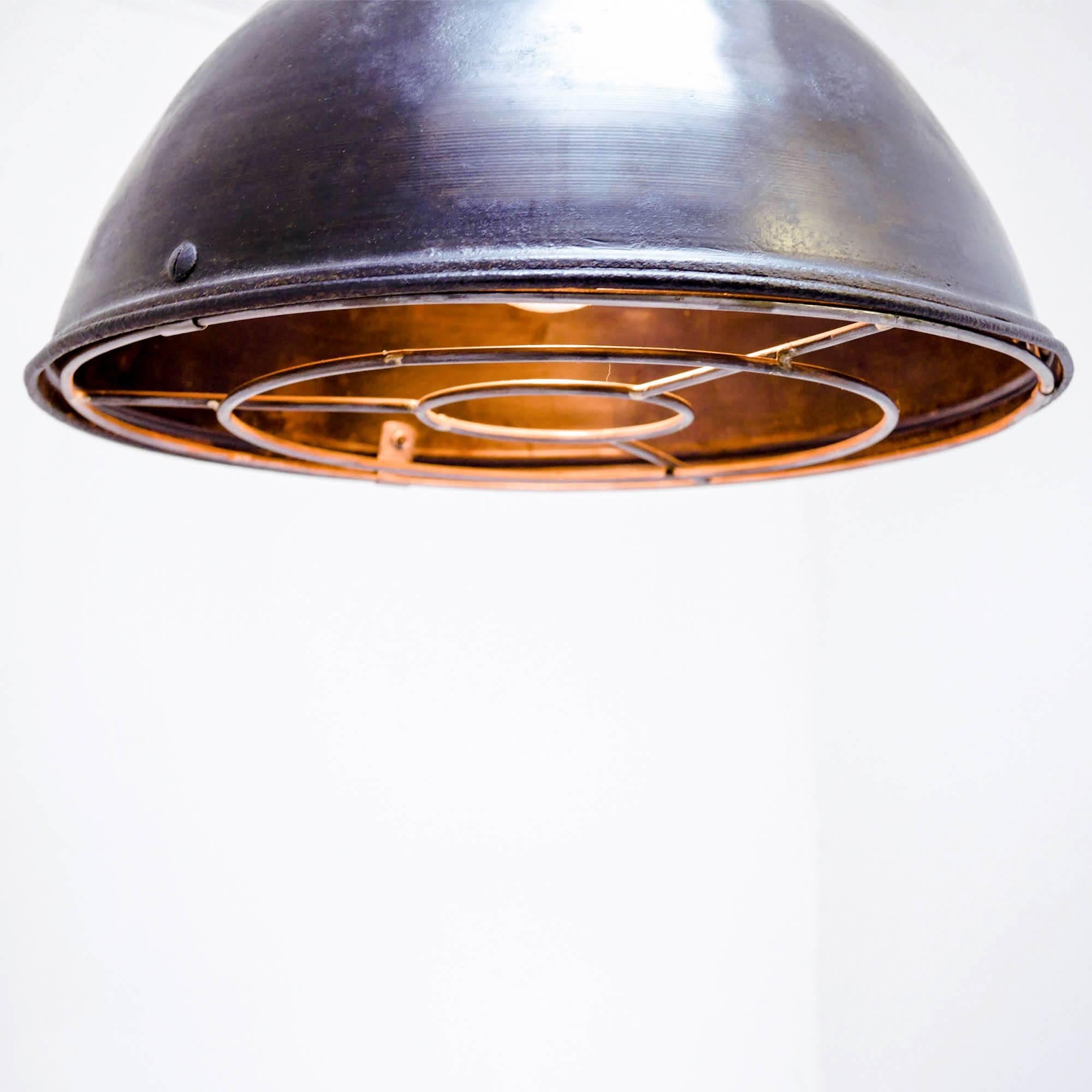 Industrial Ceiling Lamp “Filament”, France, circa 1950 For Sale