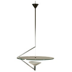 Ceiling Lamp for Fontana Arte Vintage Italy 1980s