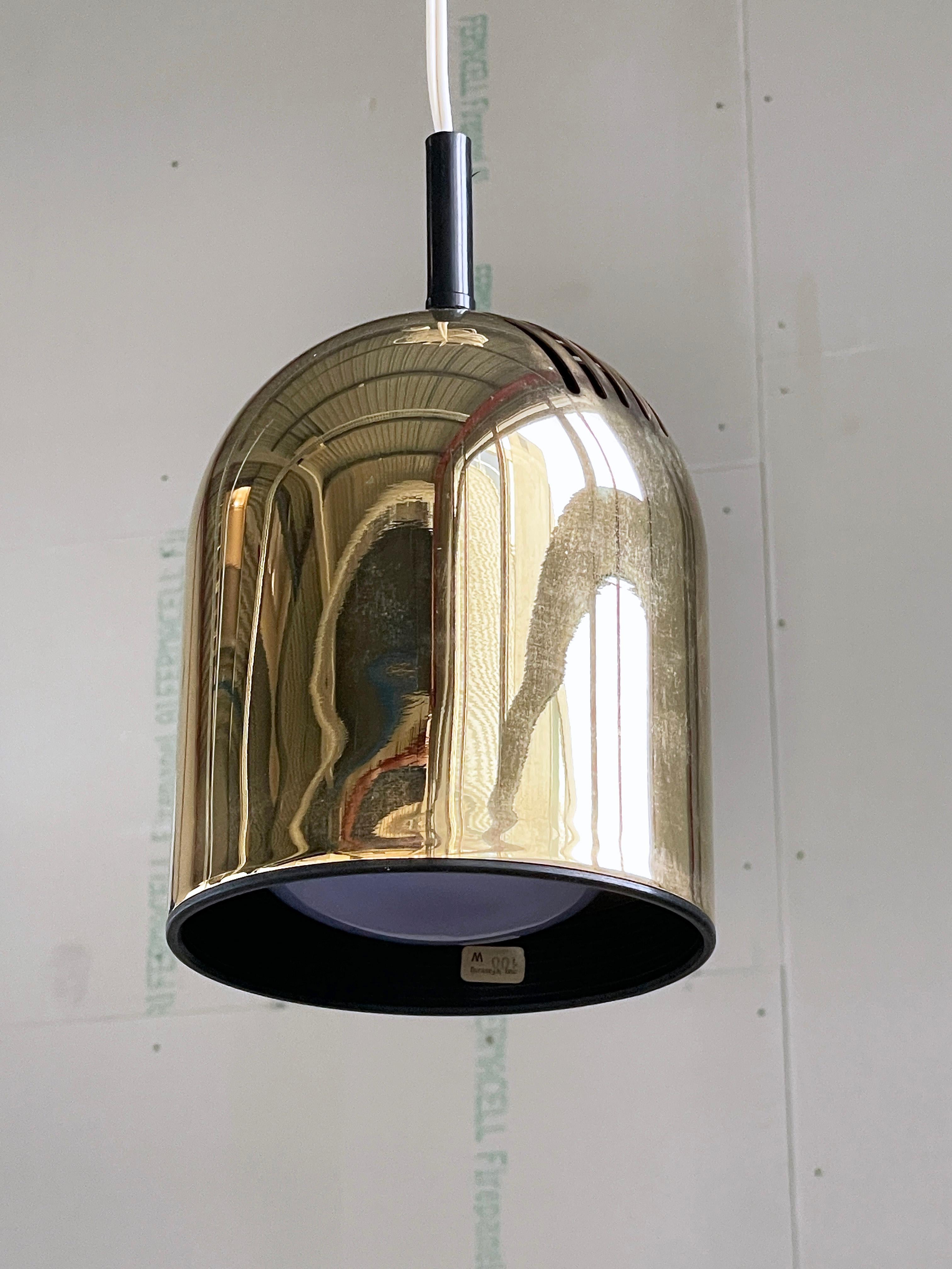 XX secolo Lampada a sospensione in metallo degli anni '80 di Vrieland Design, Paesi Bassi in vendita