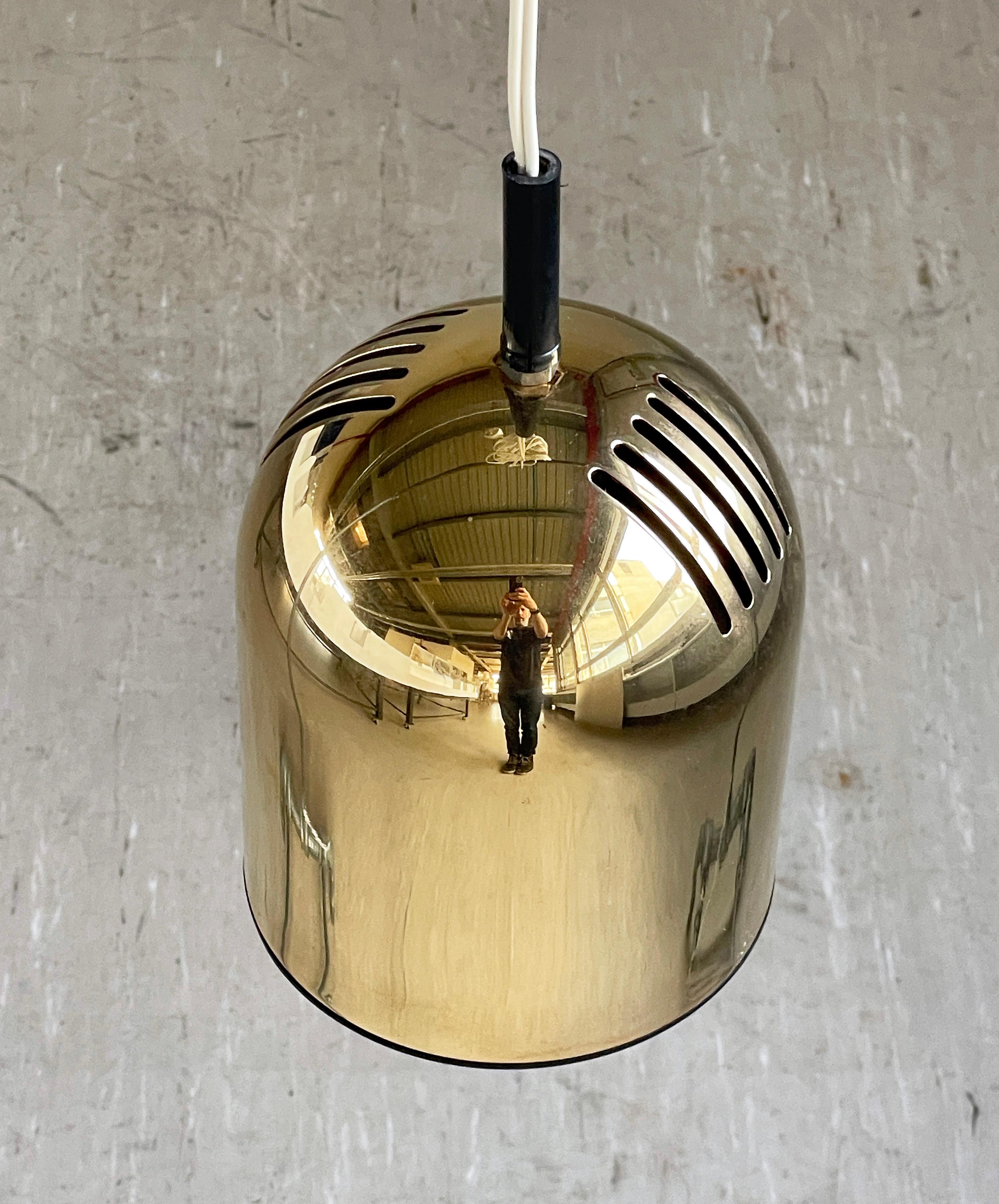 Lampada a sospensione in metallo degli anni '80 di Vrieland Design, Paesi Bassi in vendita 1