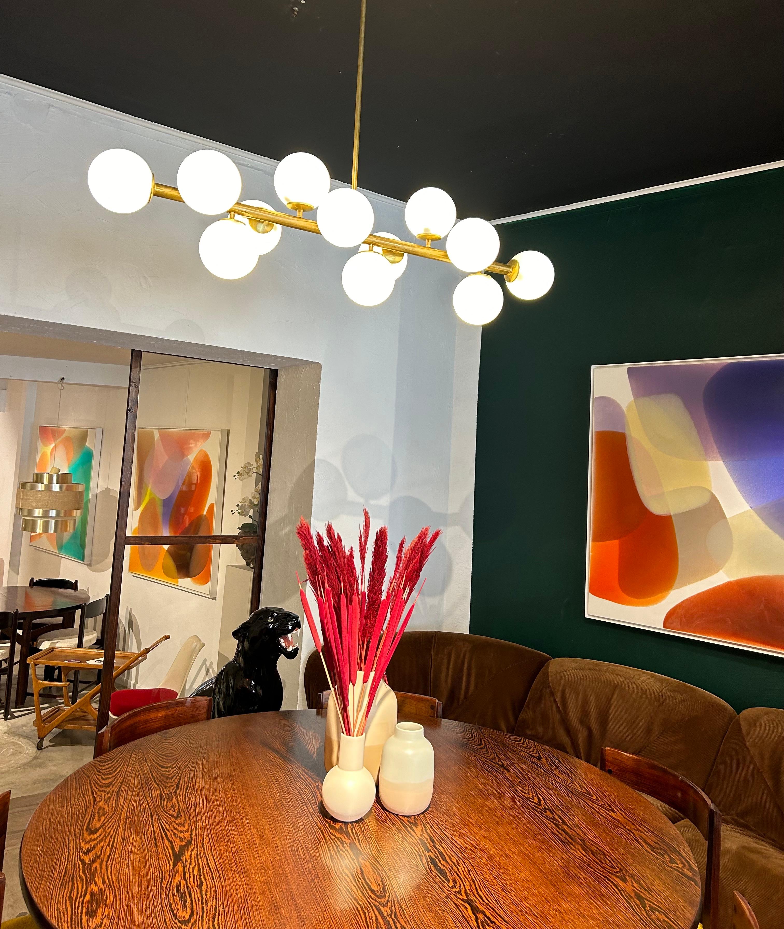 Italiano Lampada da soffitto per Stilnovo in vendita
