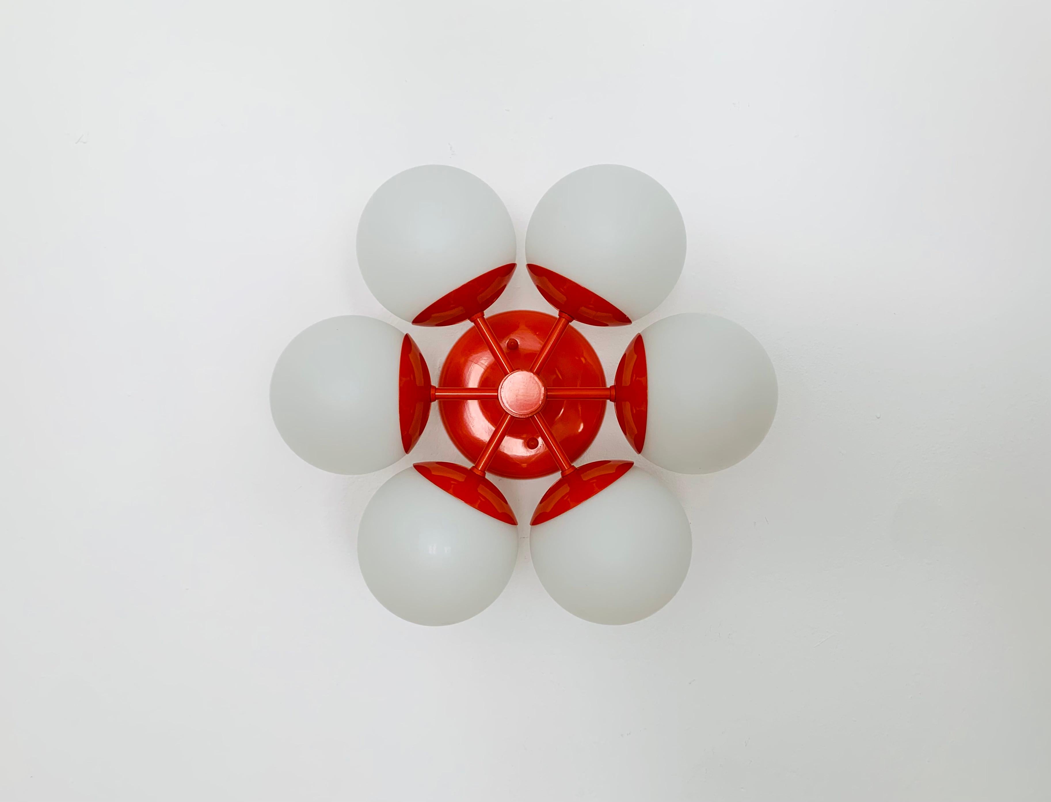 Space Age Ceiling Lamp from Kaiser Leuchten